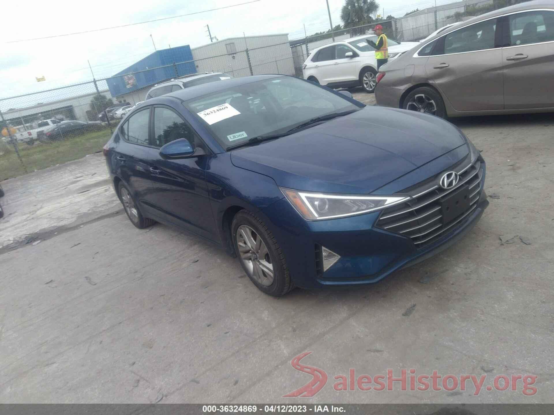 5NPD84LFXKH461990 2019 HYUNDAI ELANTRA