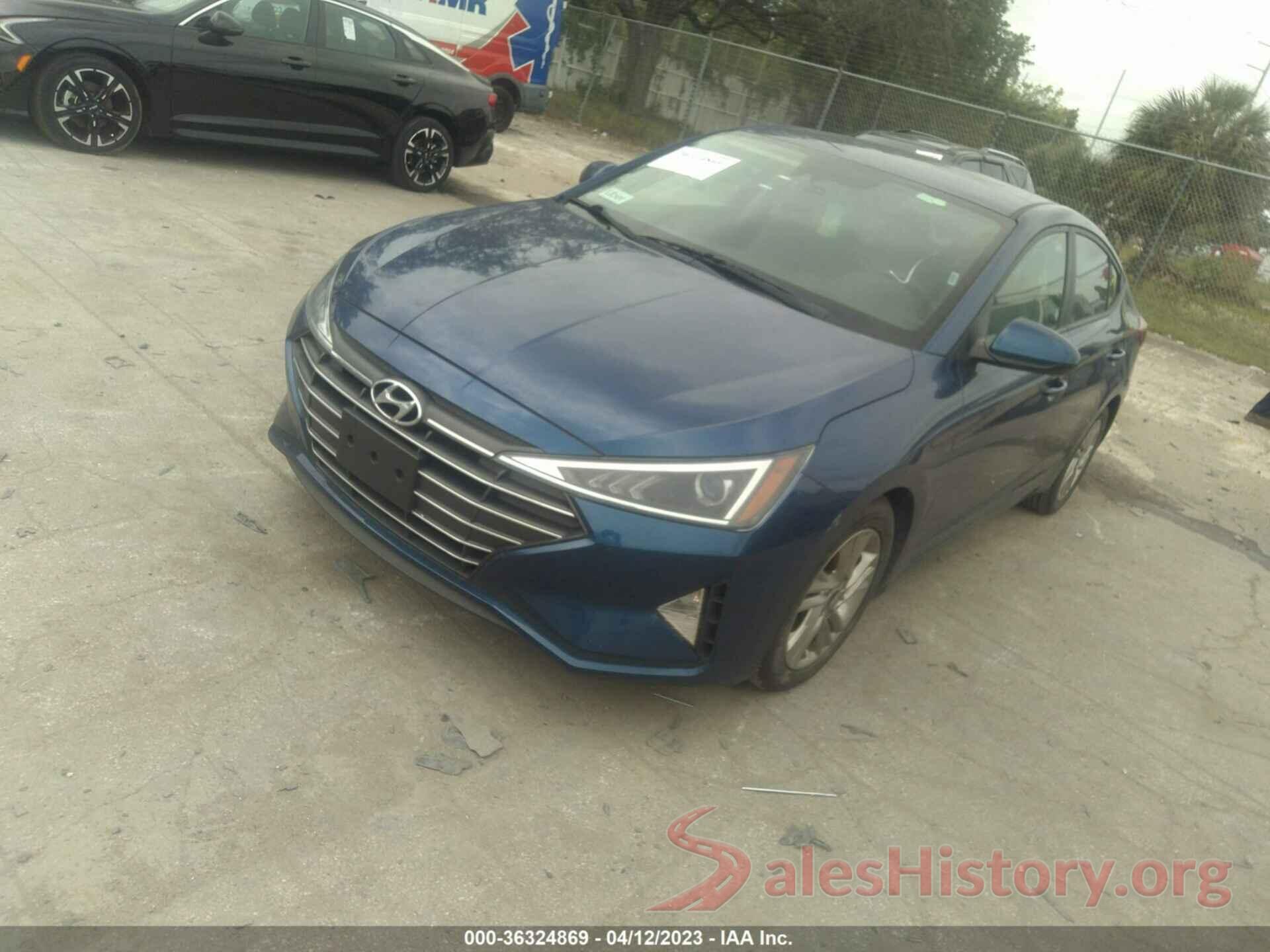 5NPD84LFXKH461990 2019 HYUNDAI ELANTRA