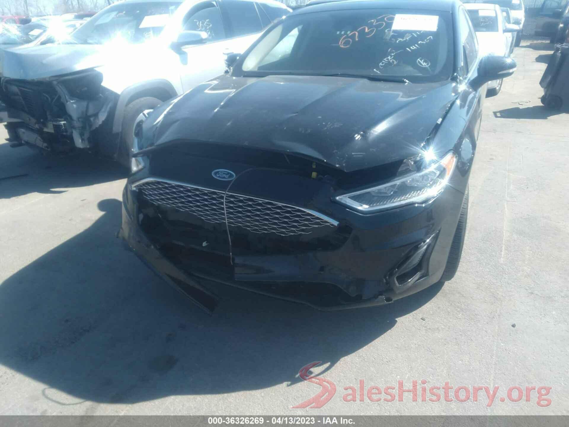 3FA6P0RU8LR141307 2020 FORD FUSION HYBRID