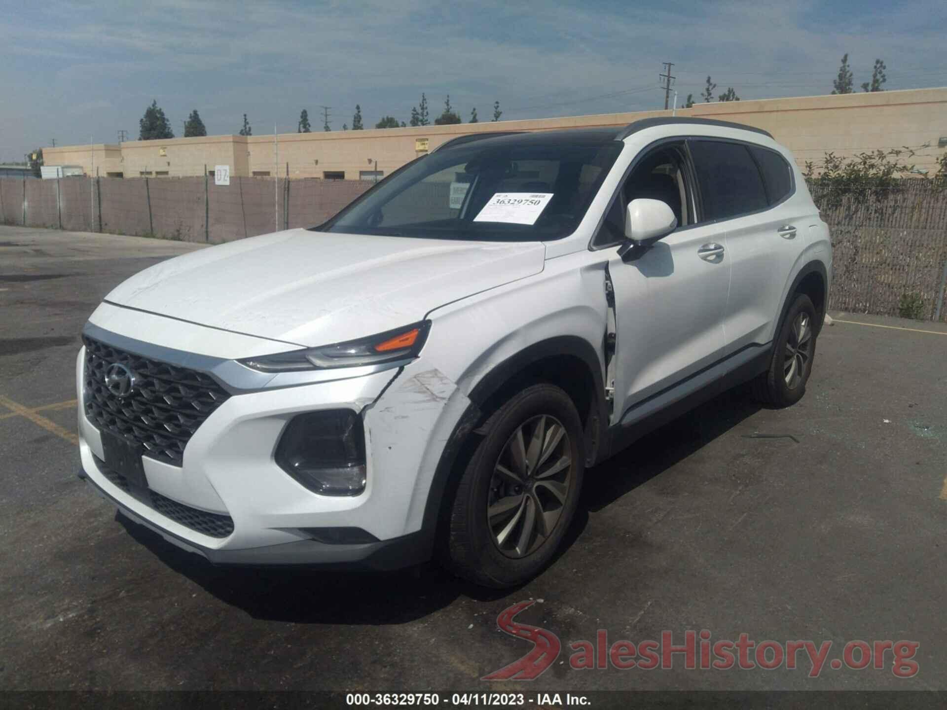 5NMS53AD2KH037213 2019 HYUNDAI SANTA FE