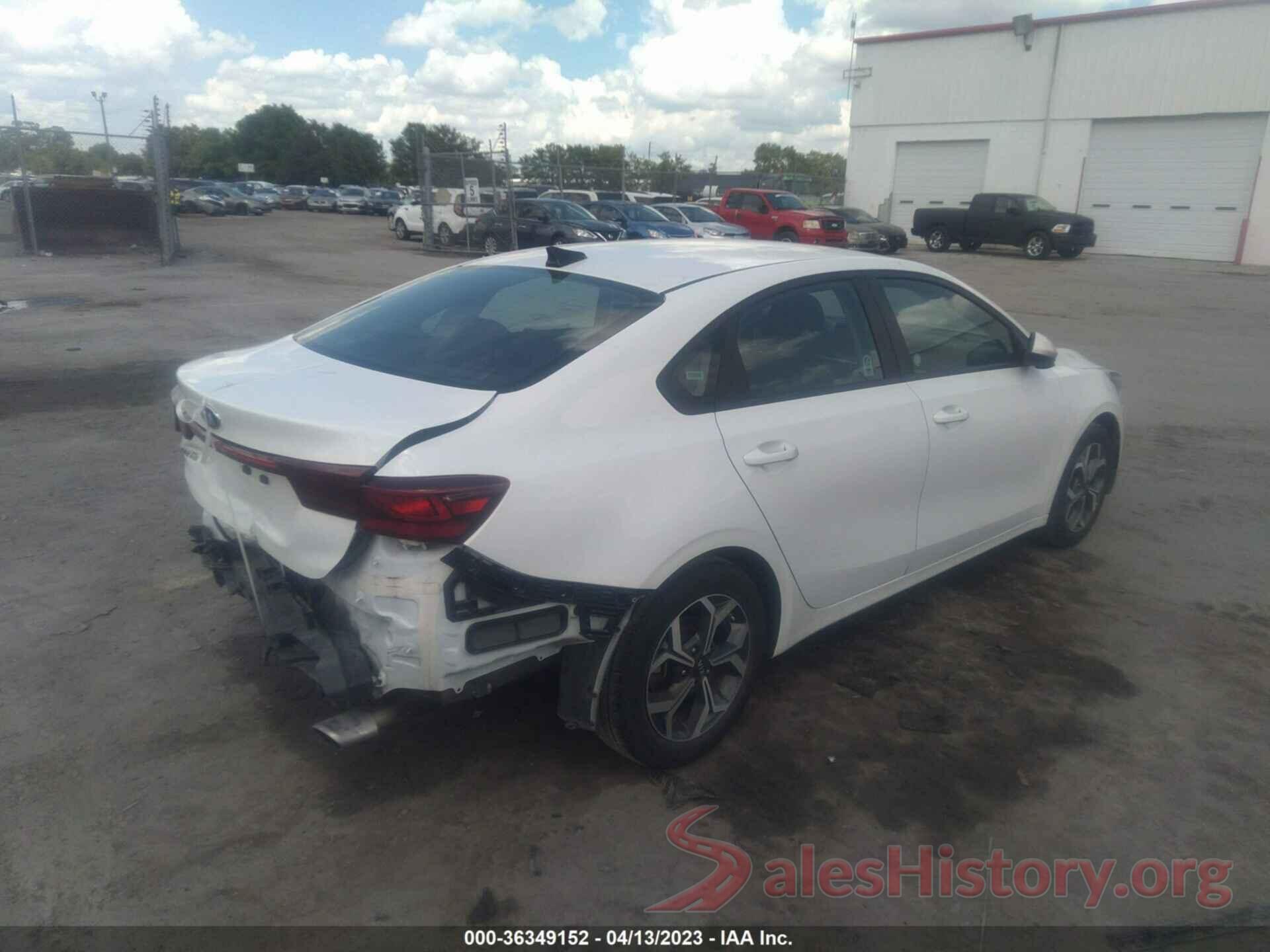 3KPF24AD6ME347133 2021 KIA FORTE