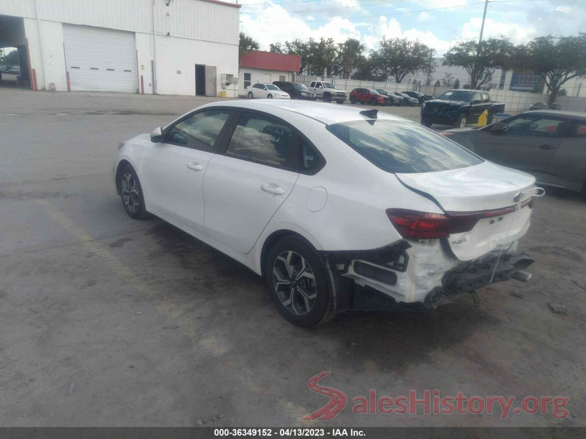 3KPF24AD6ME347133 2021 KIA FORTE