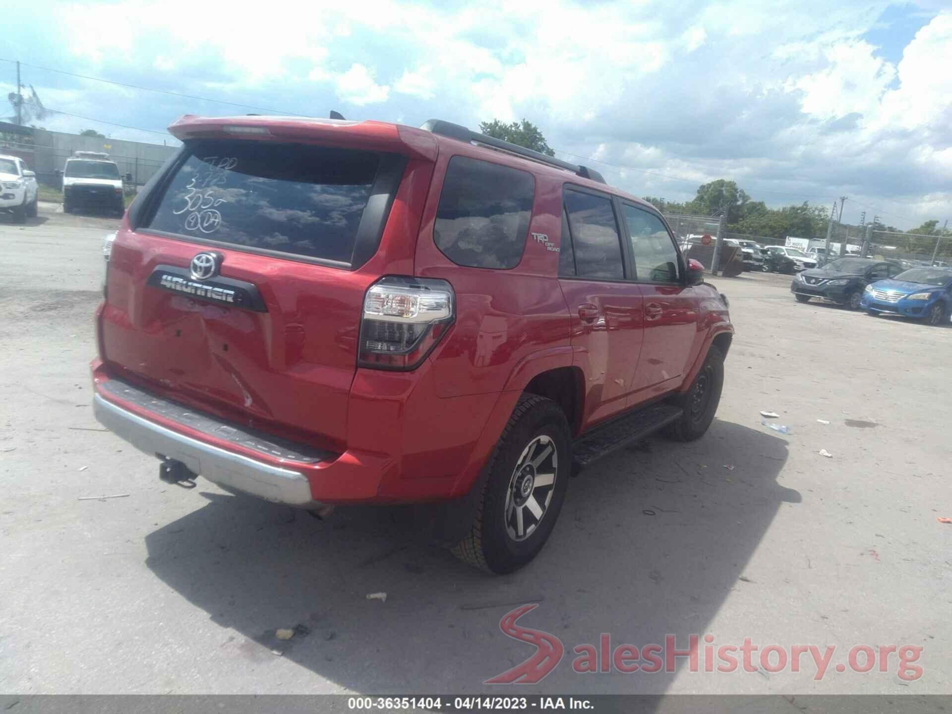 JTEPU5JR6N6063052 2022 TOYOTA 4RUNNER