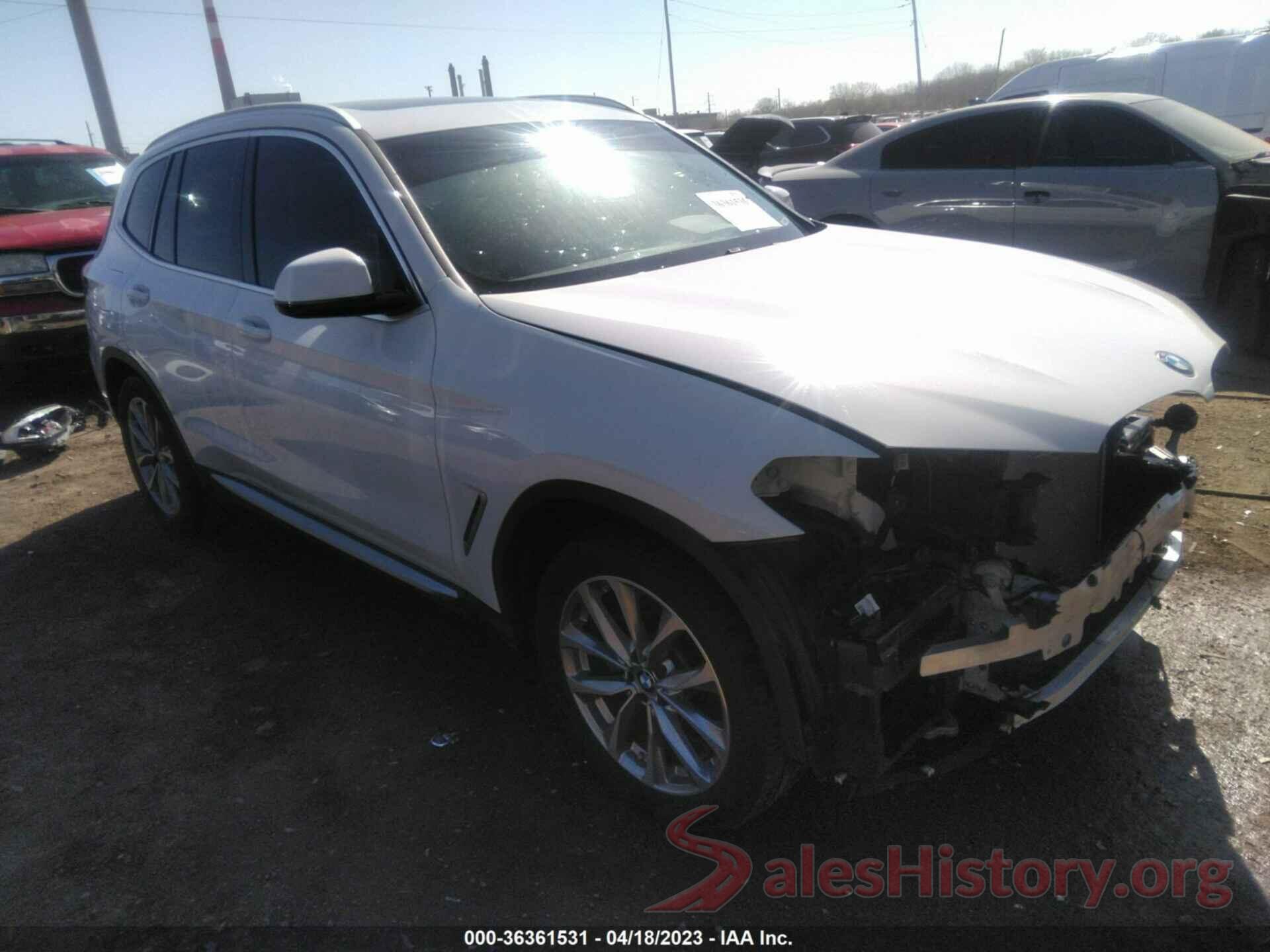 5UXTR9C50KLE13800 2019 BMW X3