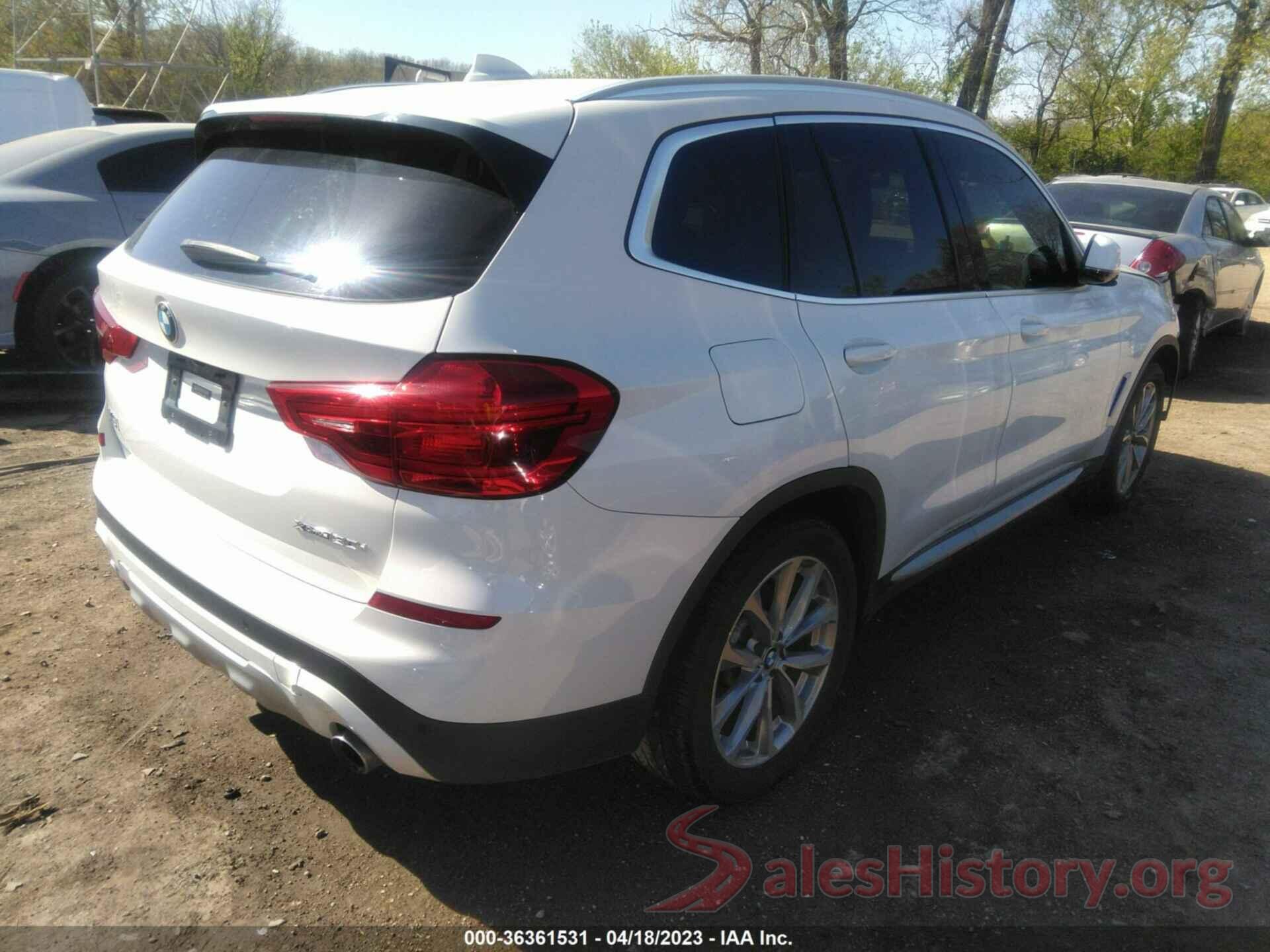 5UXTR9C50KLE13800 2019 BMW X3