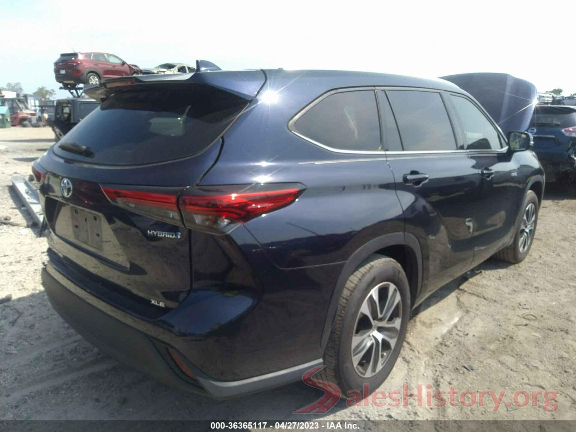 5TDGARAHXLS500768 2020 TOYOTA HIGHLANDER