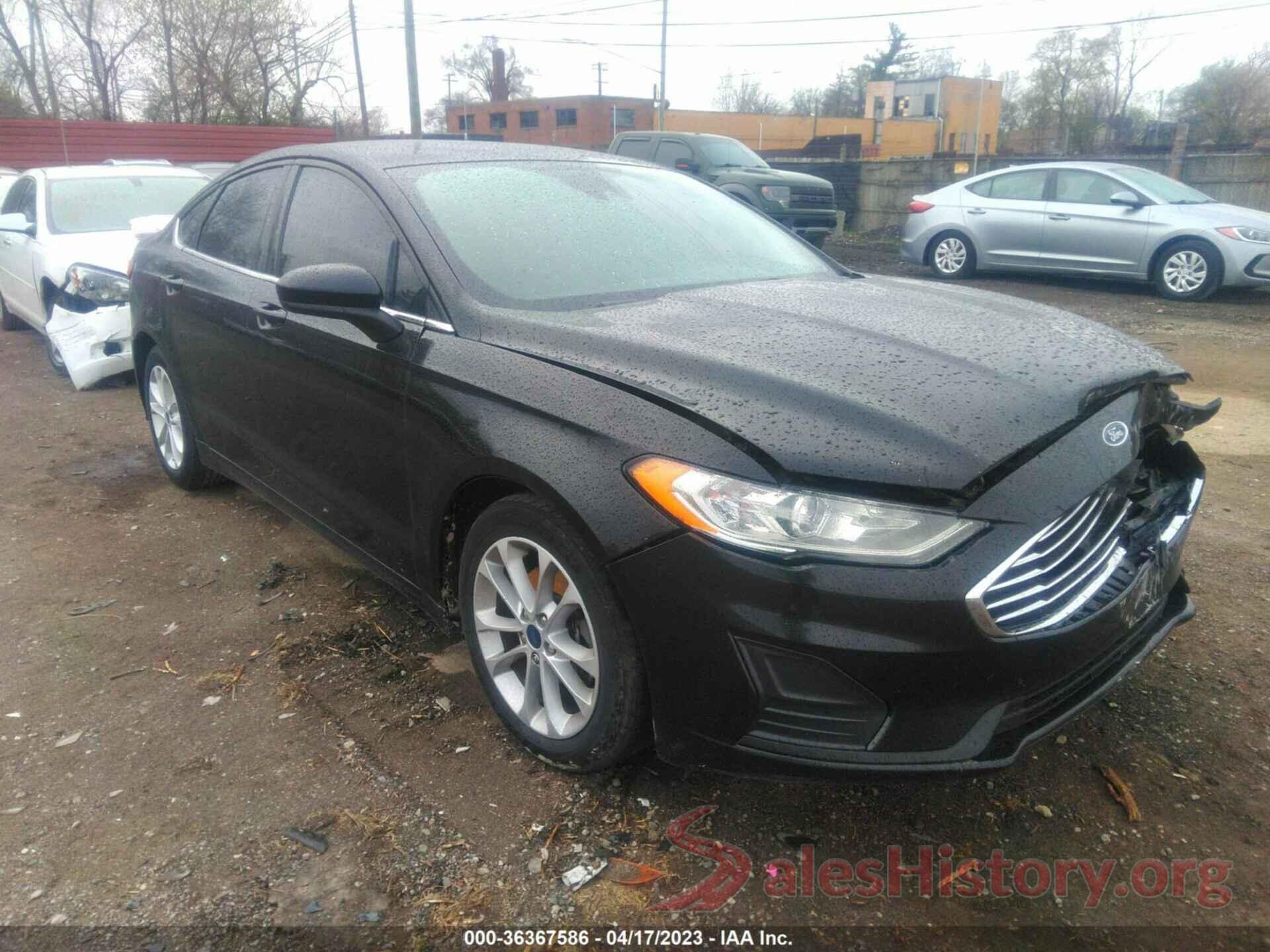 3FA6P0HD4LR187122 2020 FORD FUSION