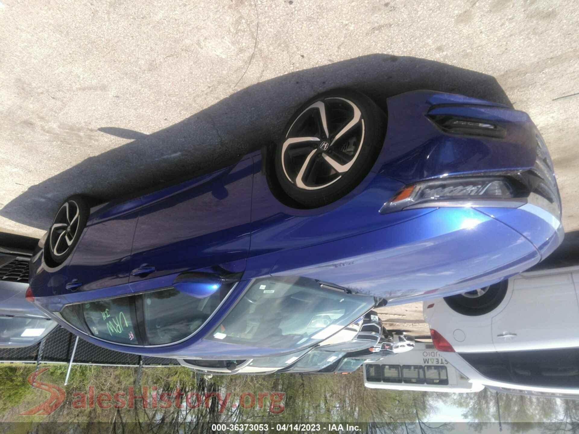 2020 HONDA ACCORD SEDAN VIN 1HGCV1F37LA001717, front view