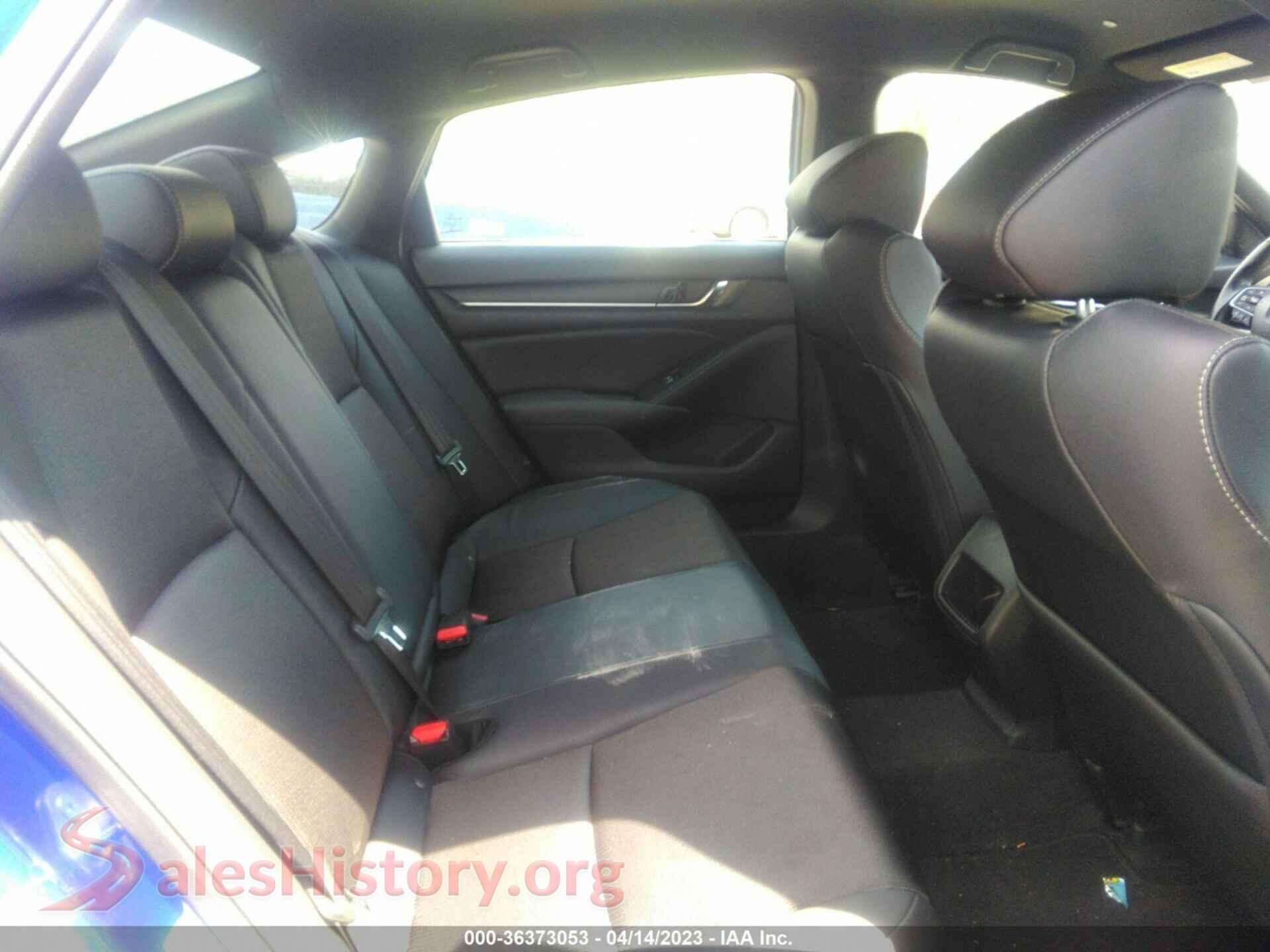 2020 HONDA ACCORD SEDAN VIN 1HGCV1F37LA001717, front passenger side