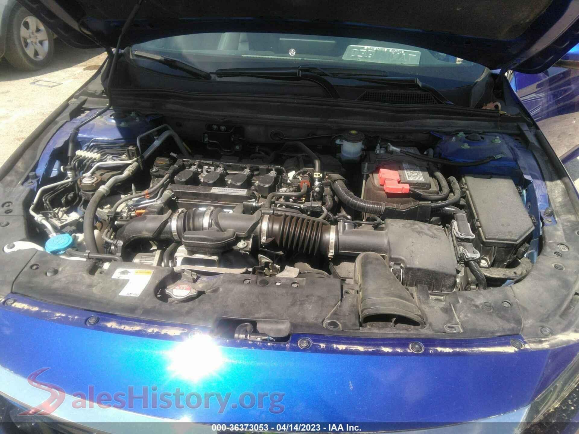 2020 HONDA ACCORD SEDAN VIN 1HGCV1F37LA001717, interior dashboard