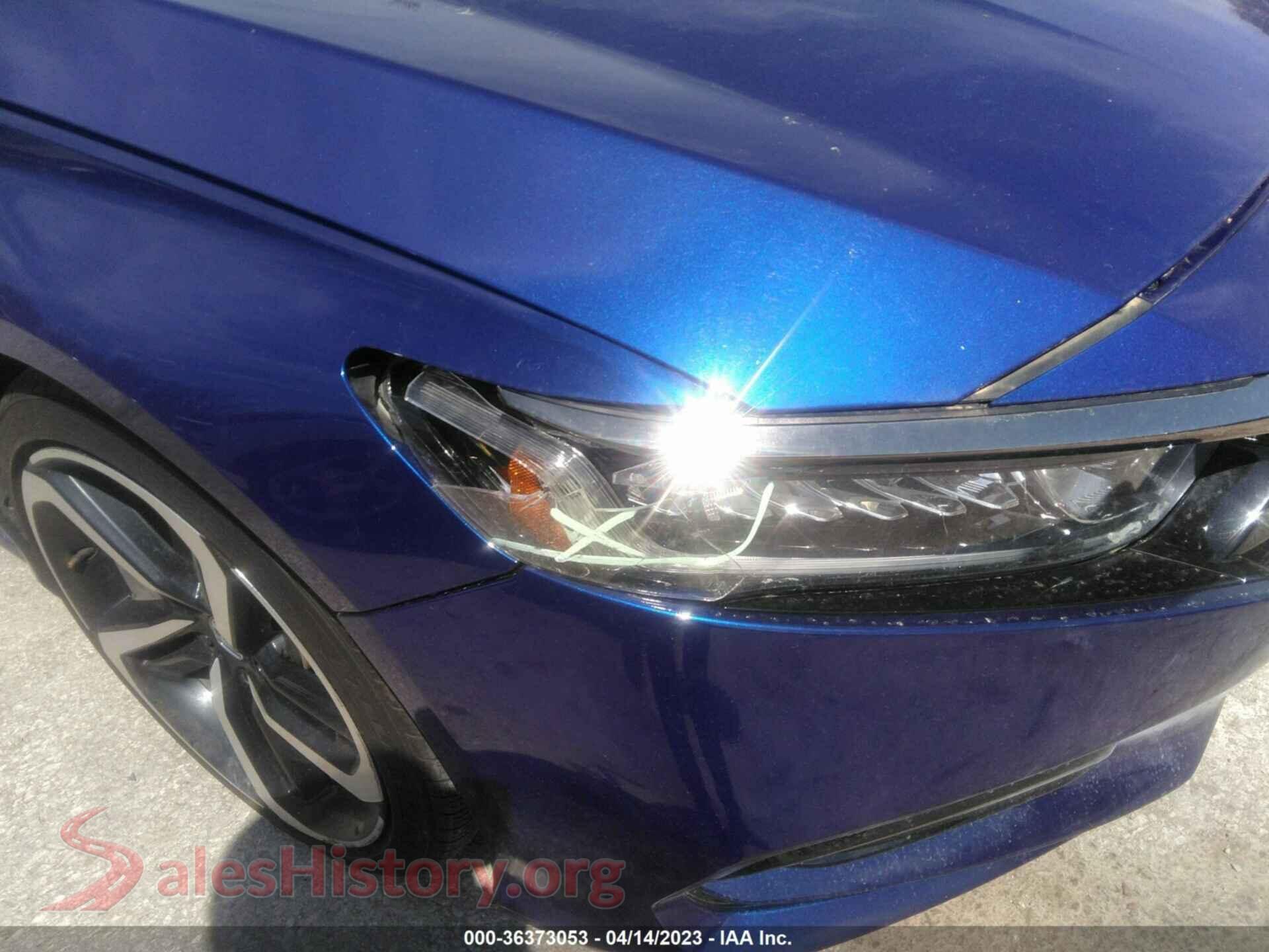2020 HONDA ACCORD SEDAN VIN 1HGCV1F37LA001717, rear passenger side
