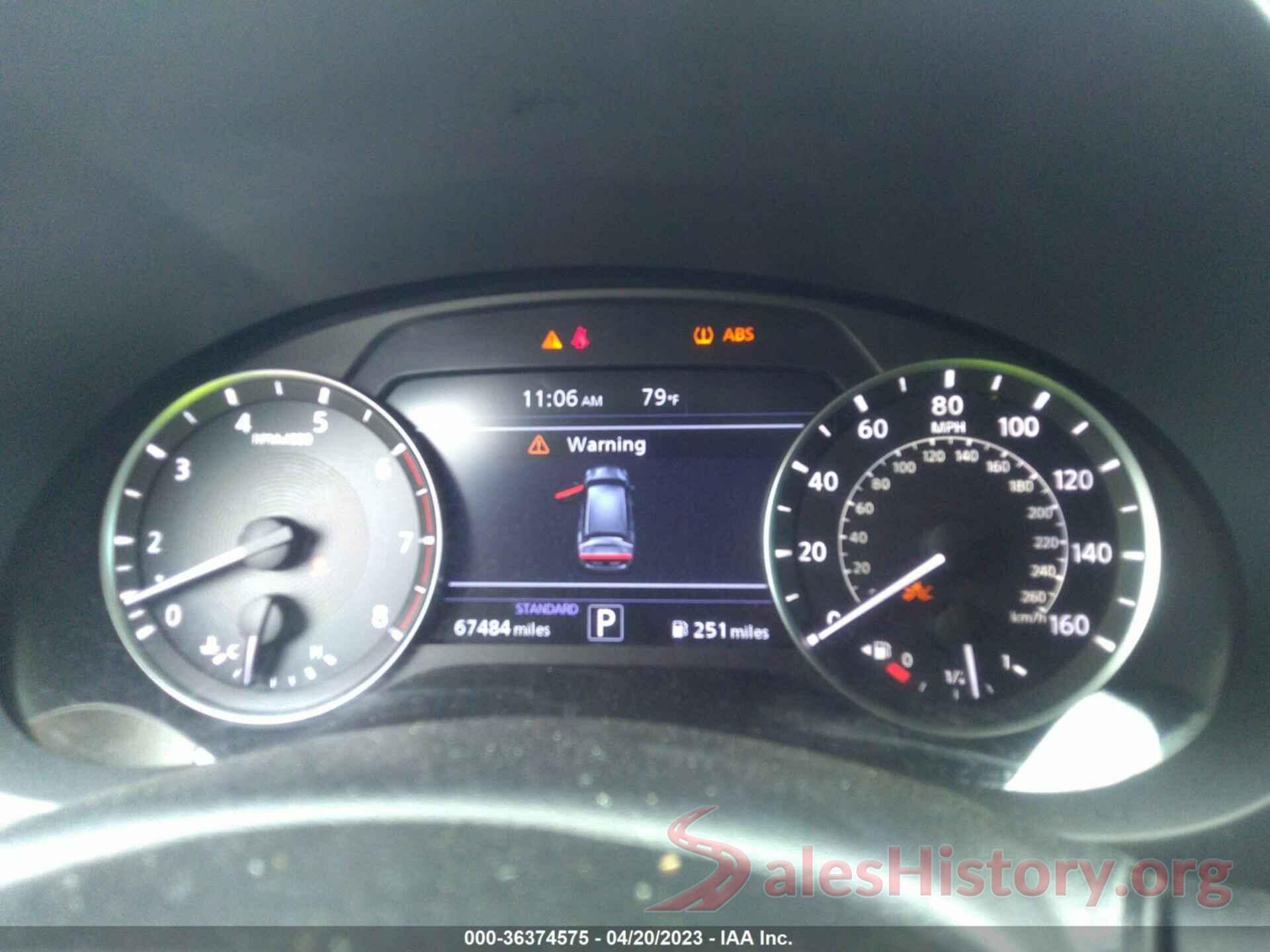 3PCAJ5M16KF126207 2019 INFINITI QX50