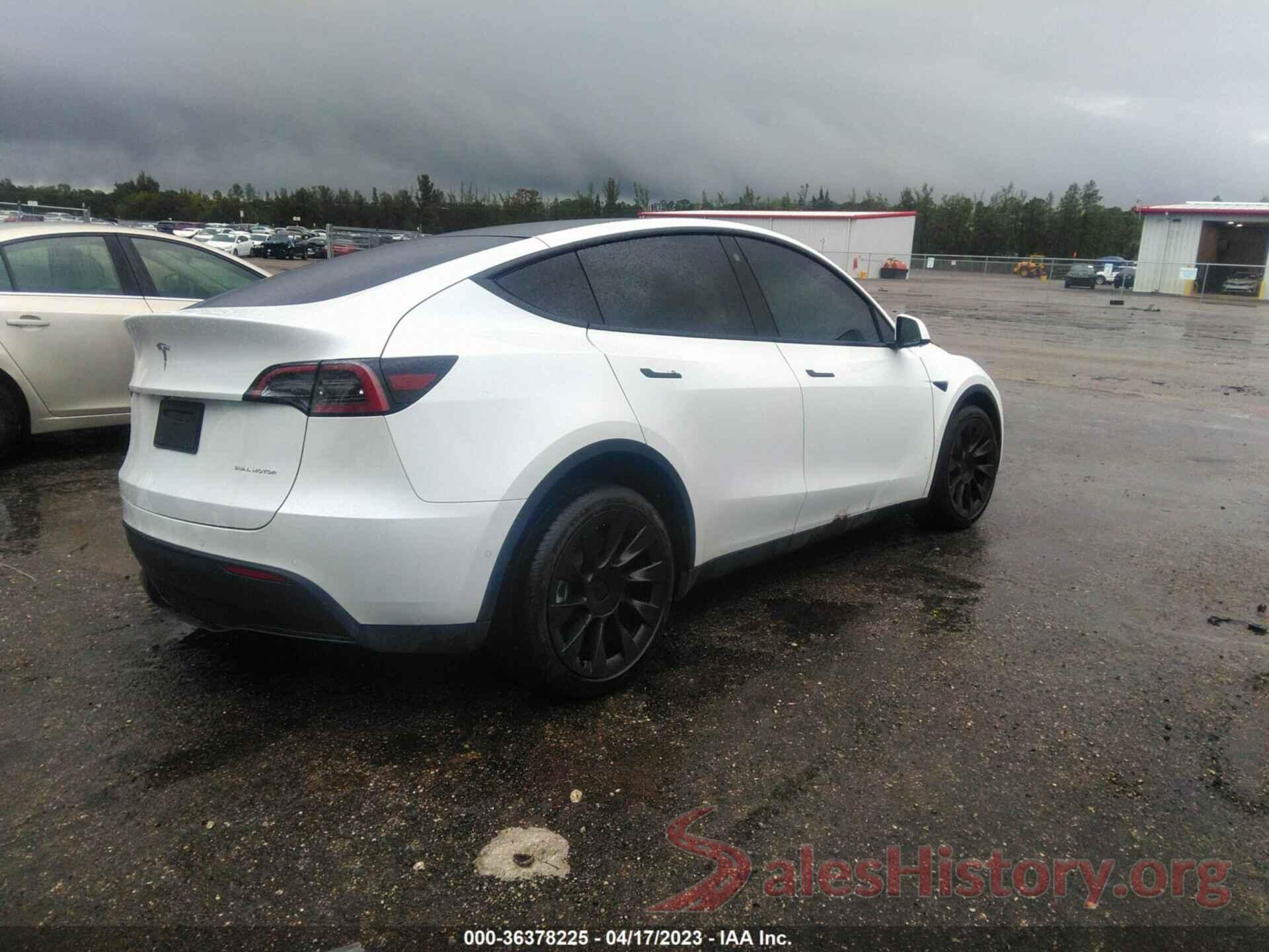 7SAYGDEE2NF311144 2022 TESLA MODEL Y