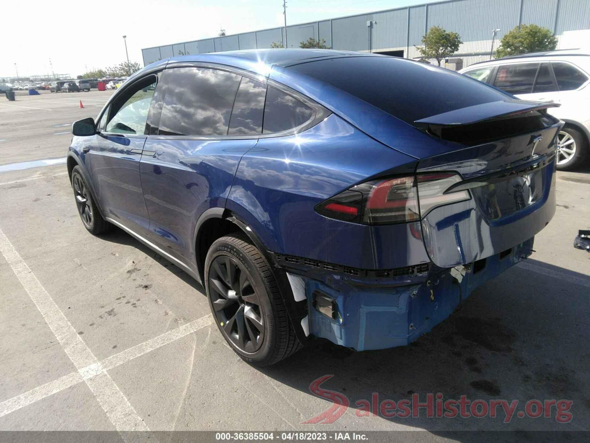 7SAXCDE59NF364284 2022 TESLA MODEL X