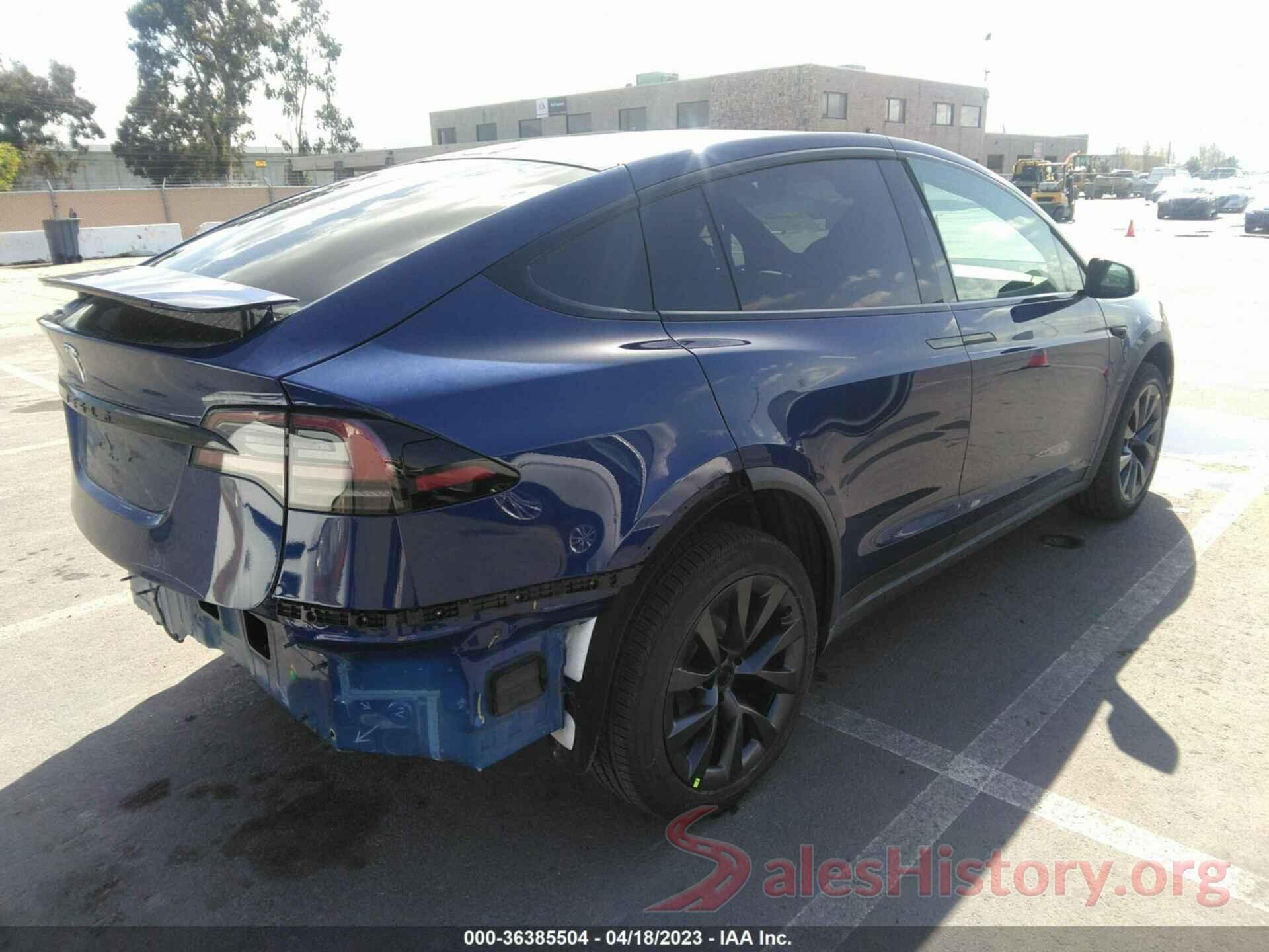 7SAXCDE59NF364284 2022 TESLA MODEL X