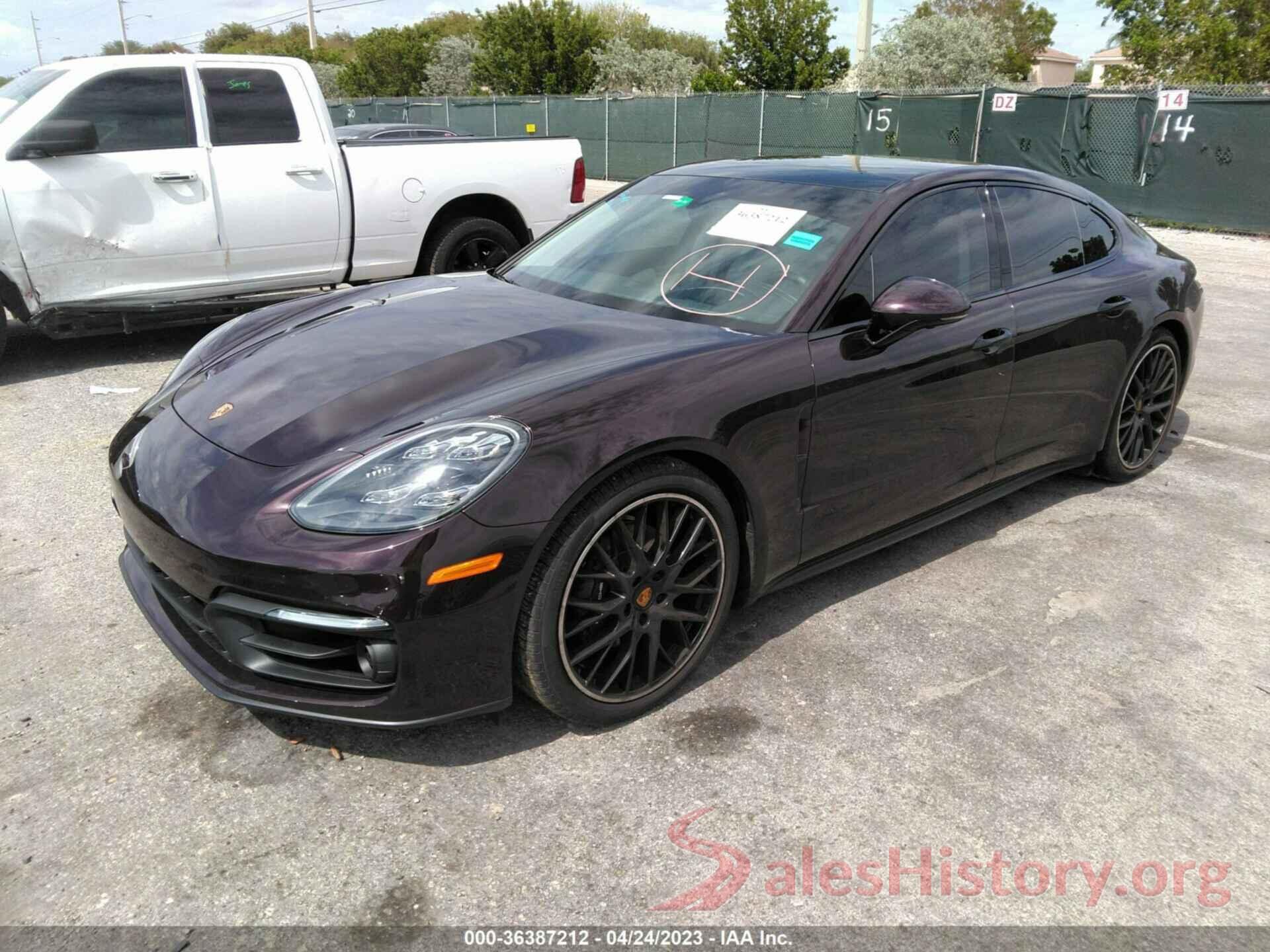 WP0AJ2A72PL100148 2023 PORSCHE PANAMERA