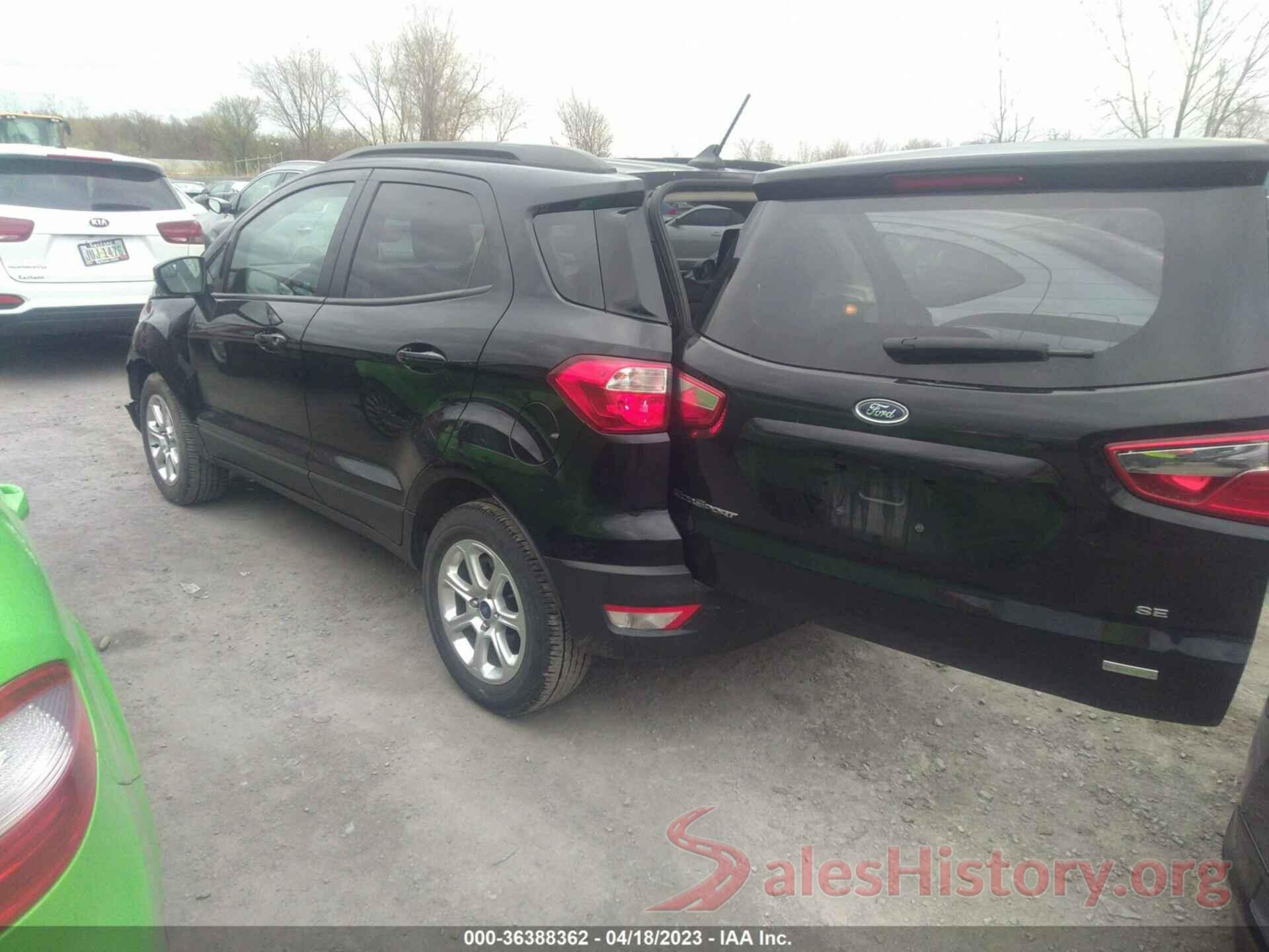 MAJ3S2GE7KC302140 2019 FORD ECOSPORT