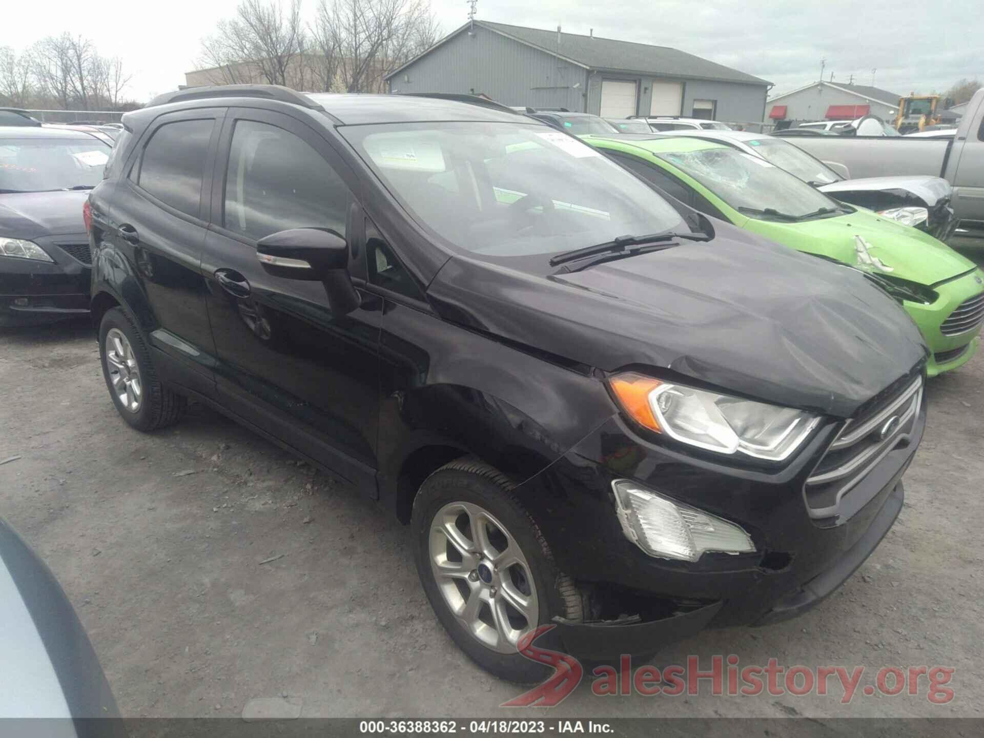 MAJ3S2GE7KC302140 2019 FORD ECOSPORT