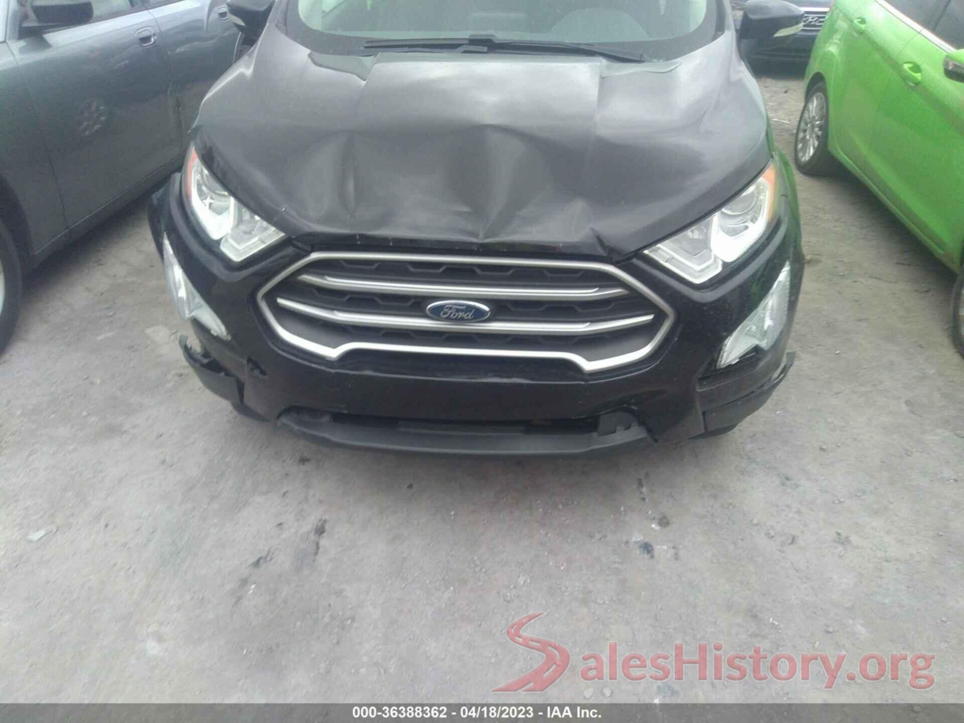 MAJ3S2GE7KC302140 2019 FORD ECOSPORT