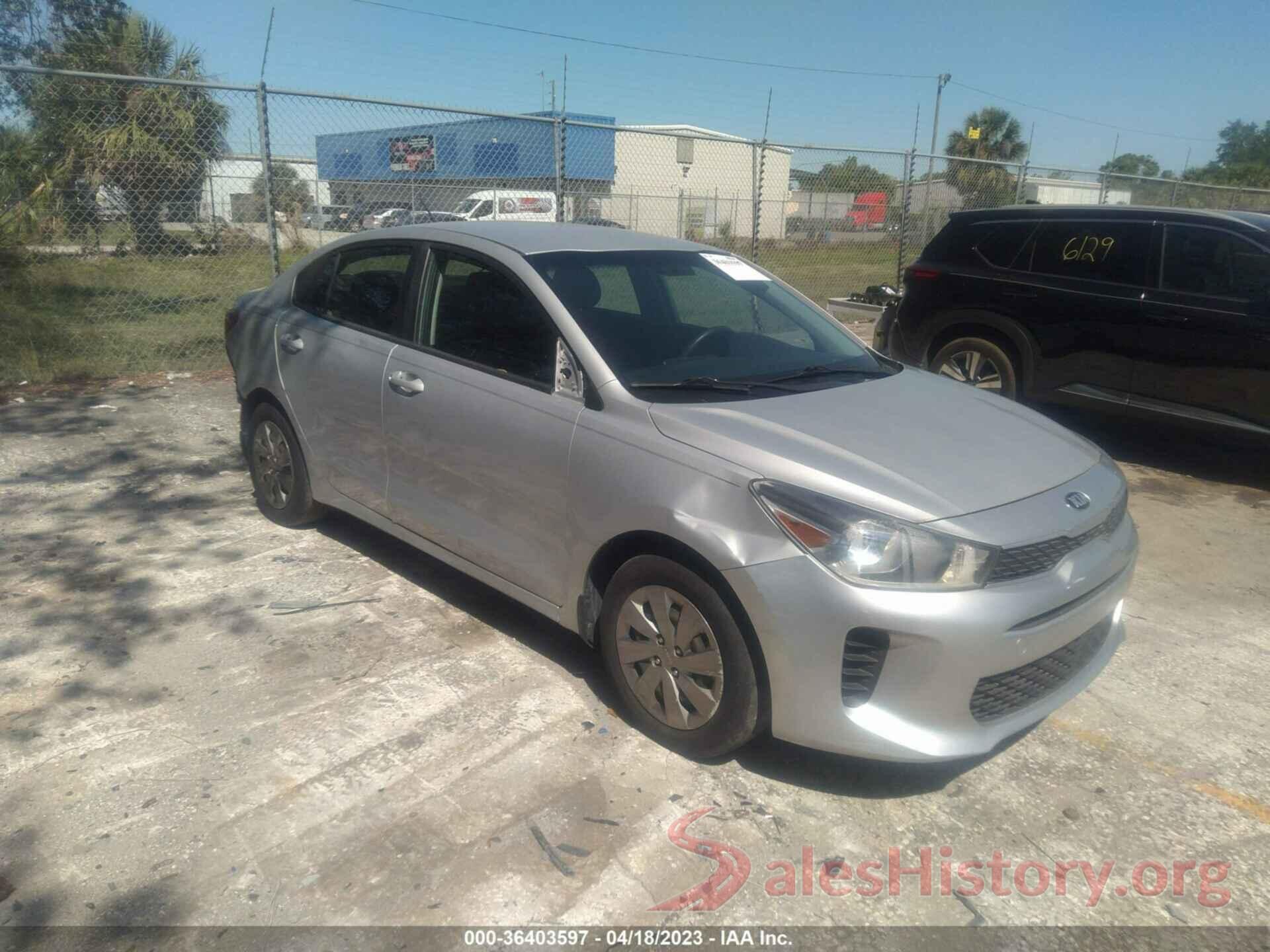 3KPA24AD7LE296704 2020 KIA RIO