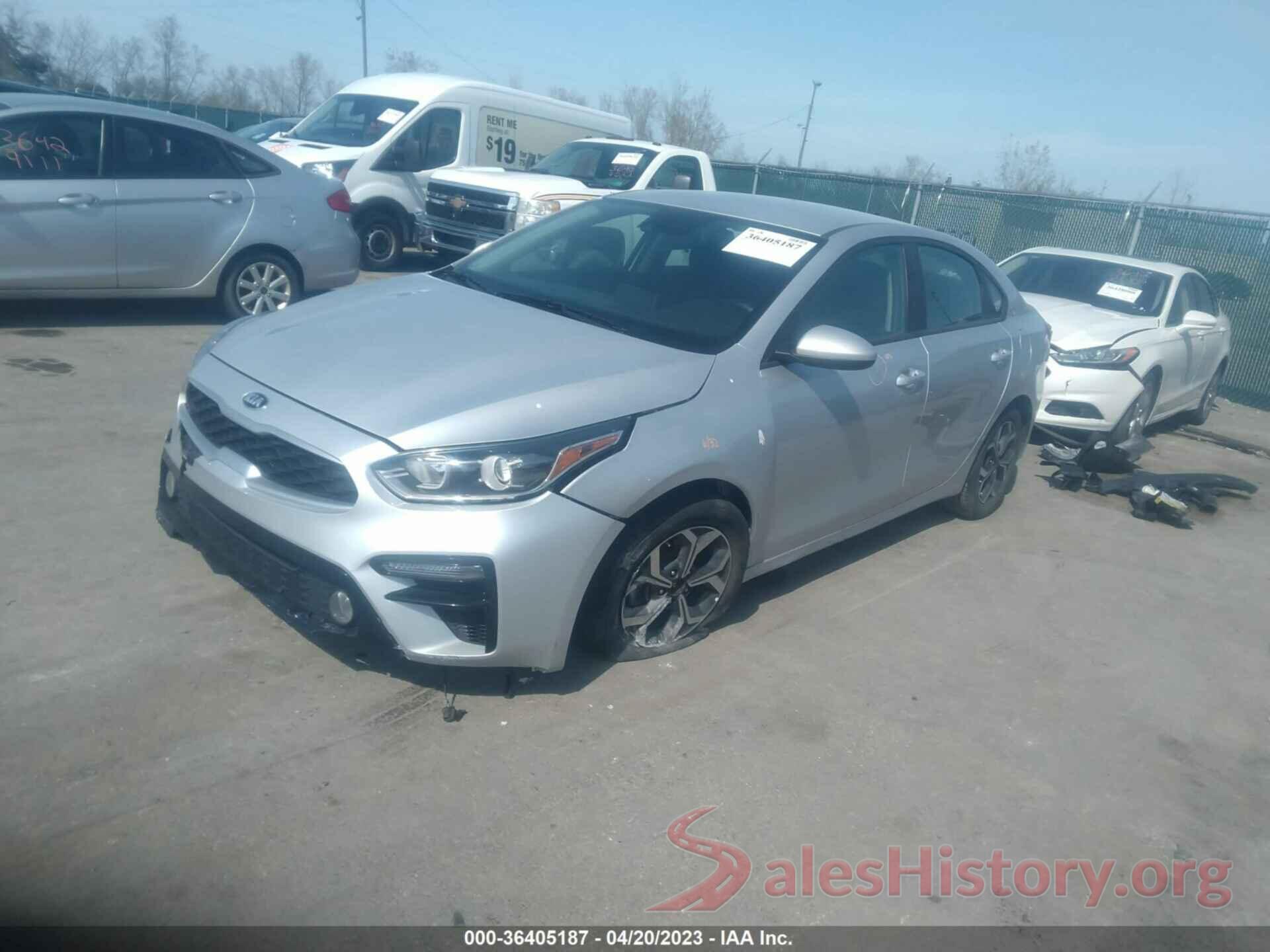 3KPF24AD3LE213551 2020 KIA FORTE