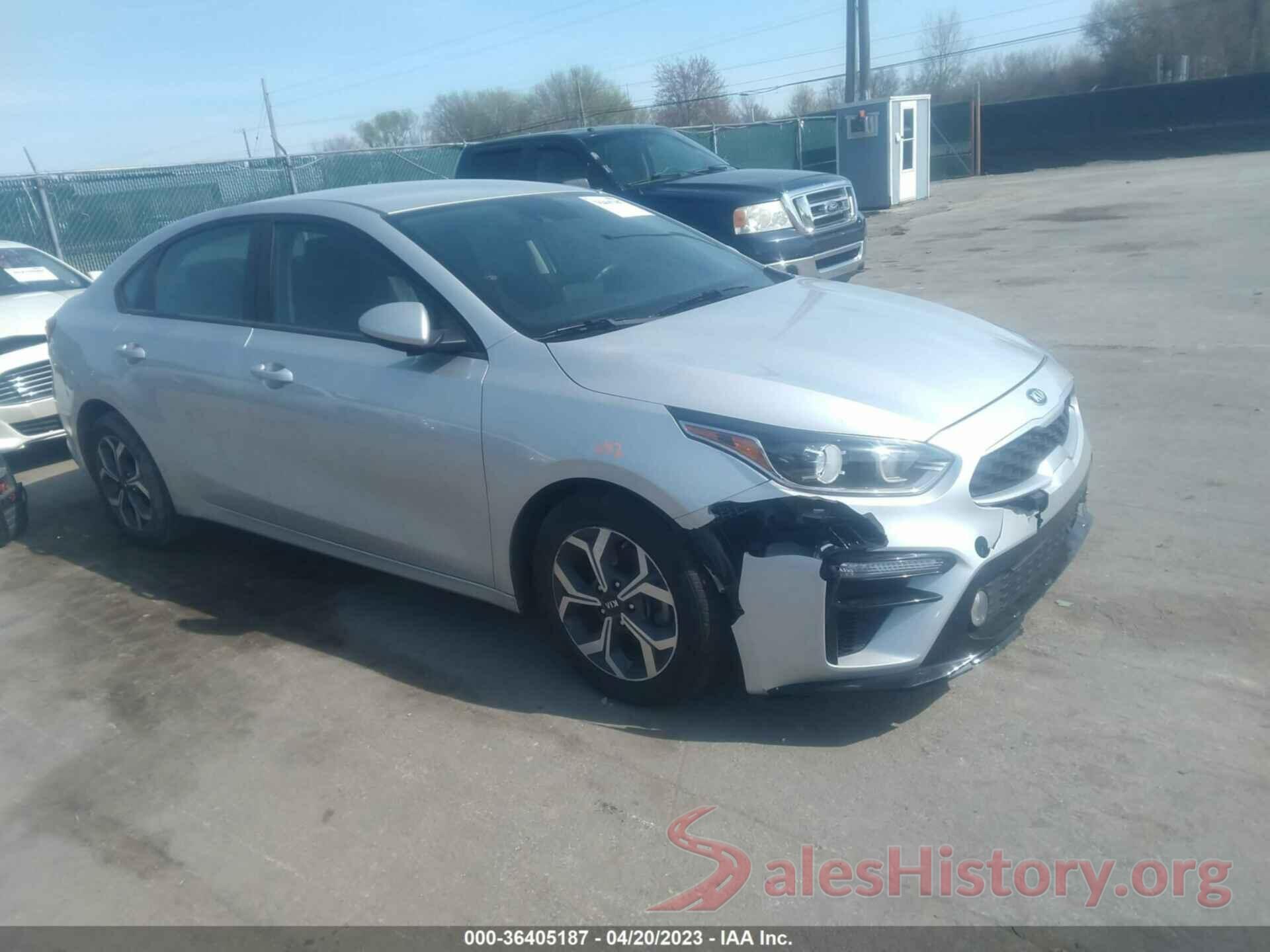 3KPF24AD3LE213551 2020 KIA FORTE