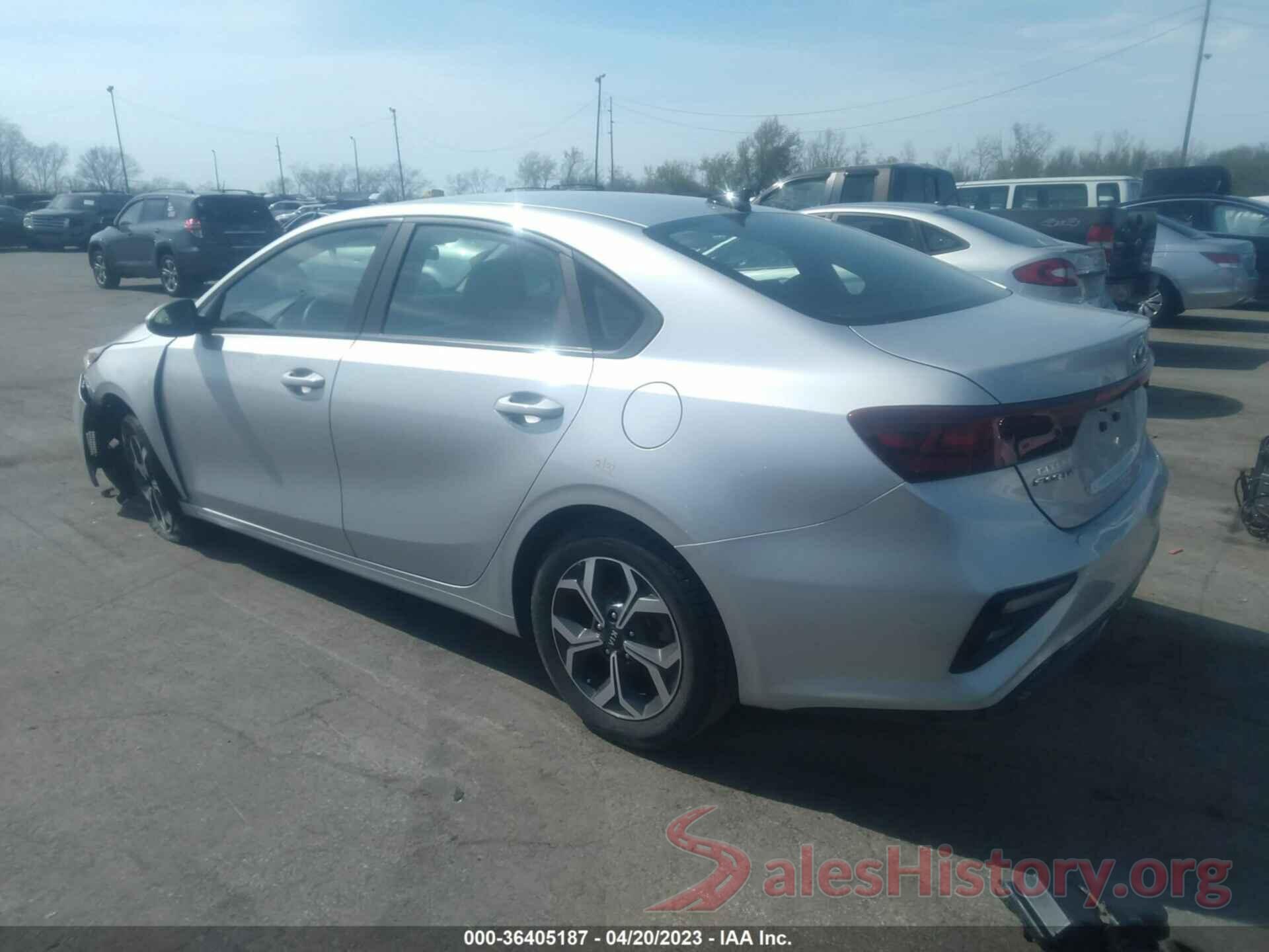 3KPF24AD3LE213551 2020 KIA FORTE