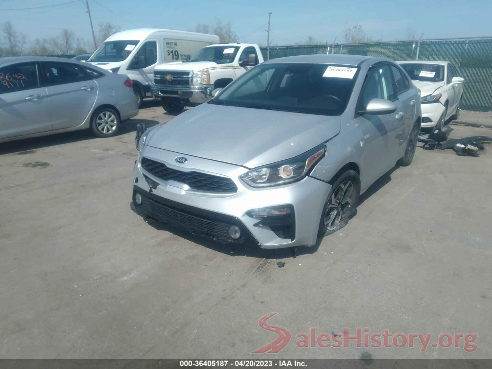 3KPF24AD3LE213551 2020 KIA FORTE