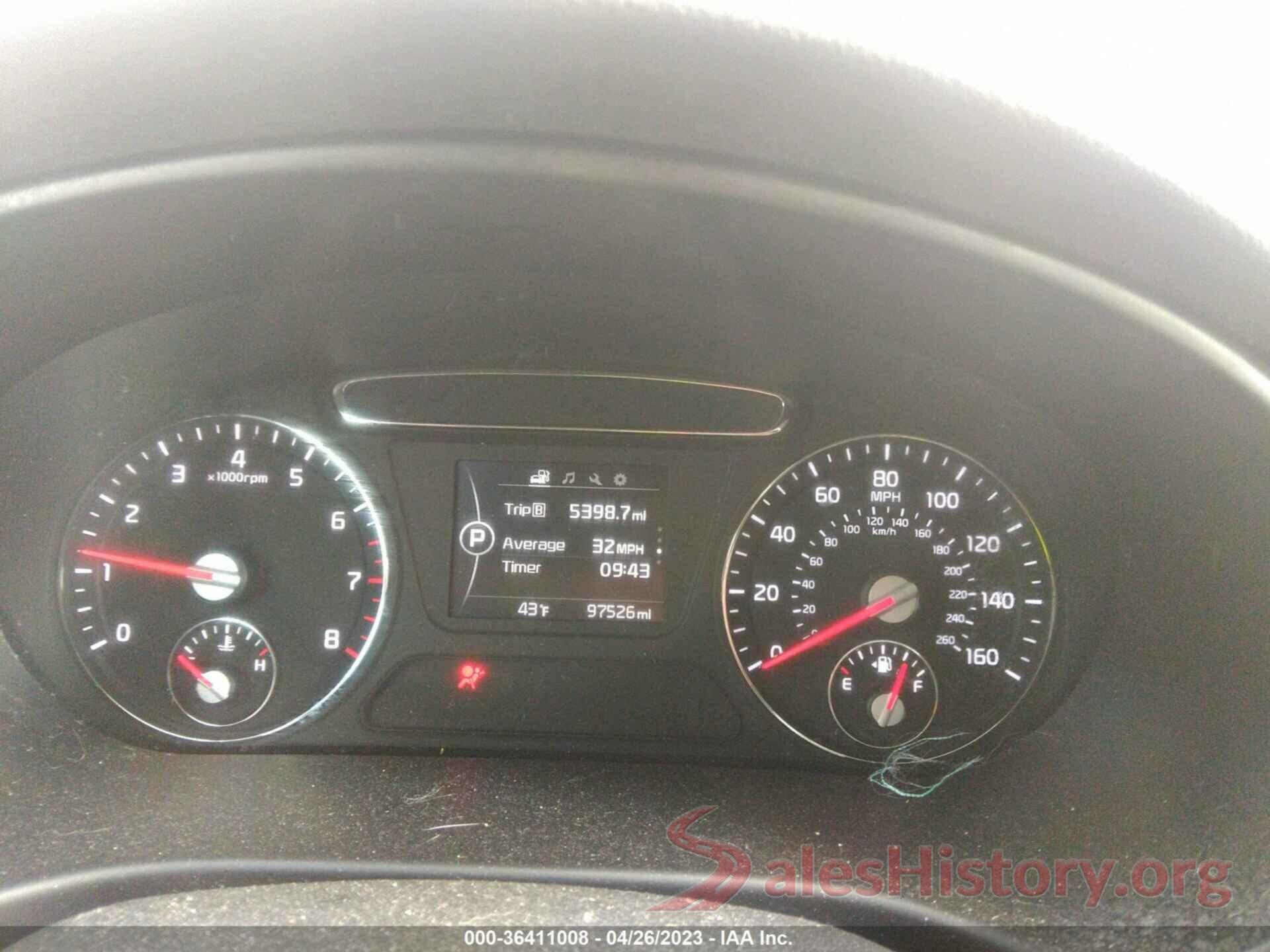 5XYPGDA35HG289120 2017 KIA SORENTO