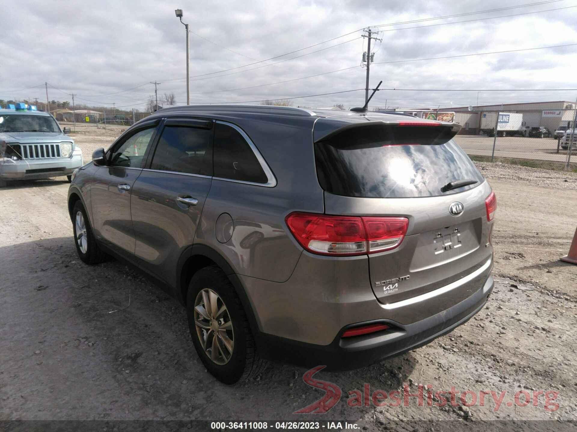 5XYPGDA35HG289120 2017 KIA SORENTO