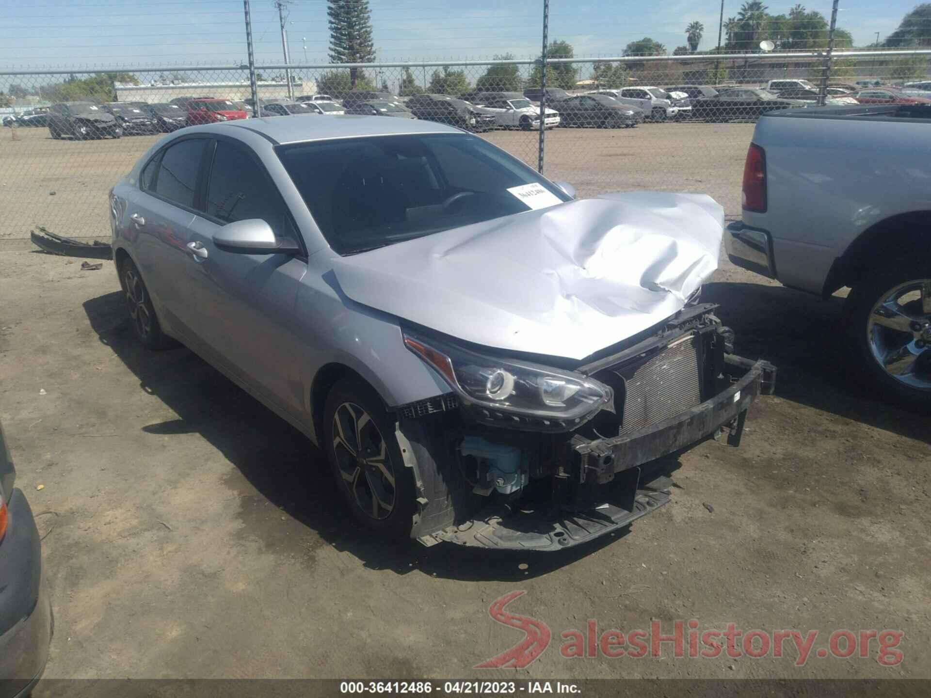 3KPF24AD5LE250486 2020 KIA FORTE