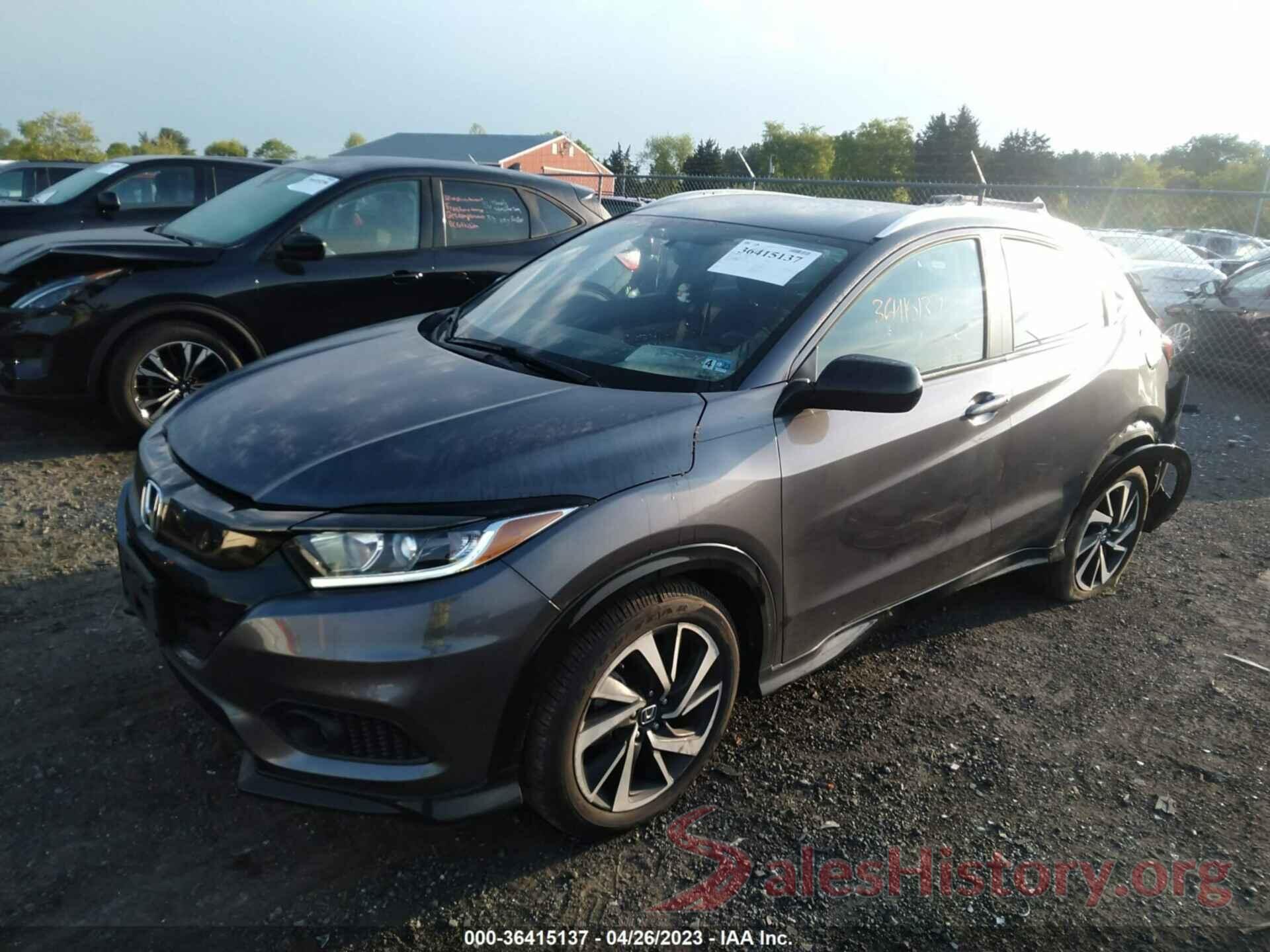 3CZRU5H17KM725501 2019 HONDA HR-V