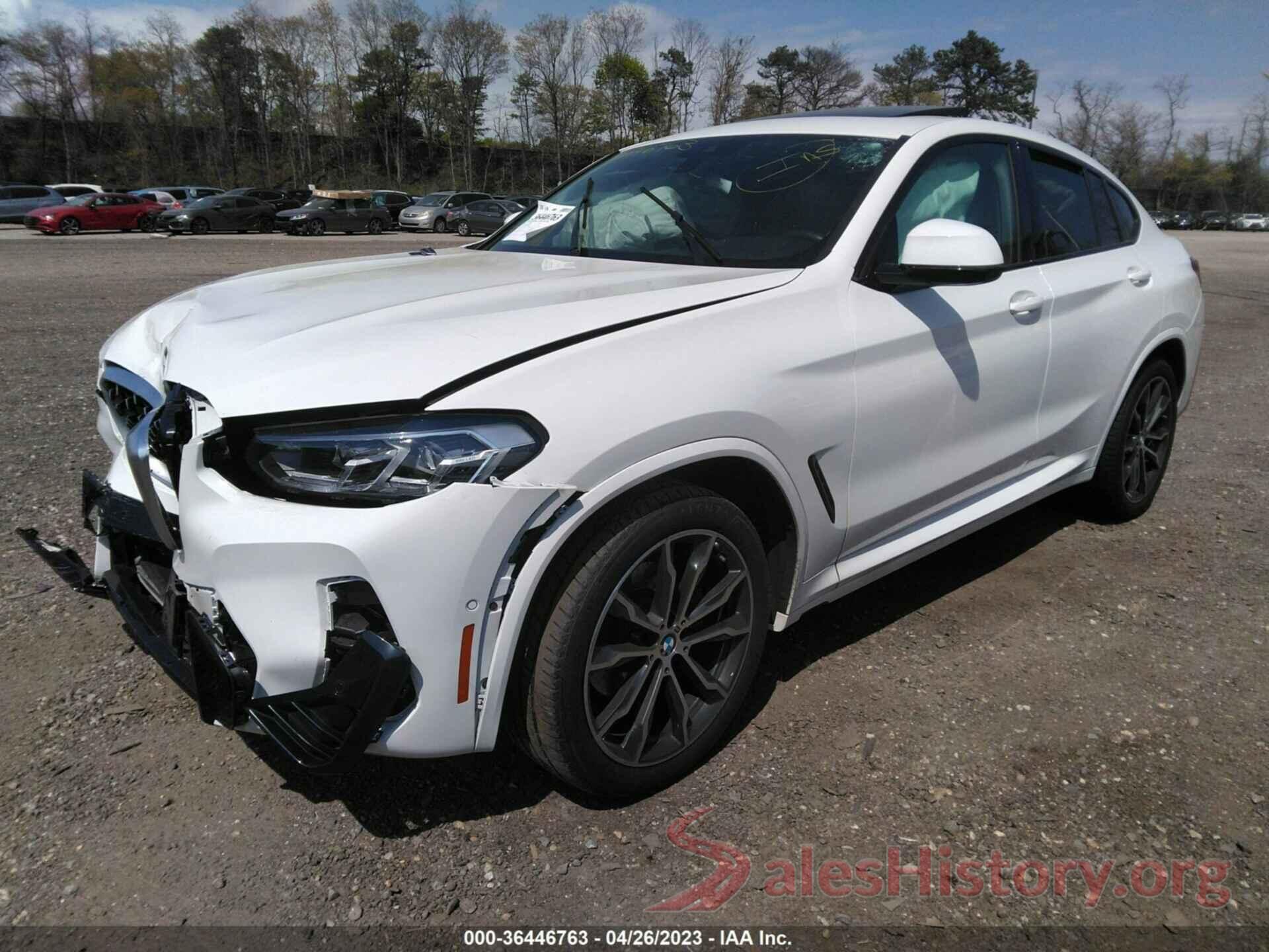 5UX33DT06N9M58389 2022 BMW X4