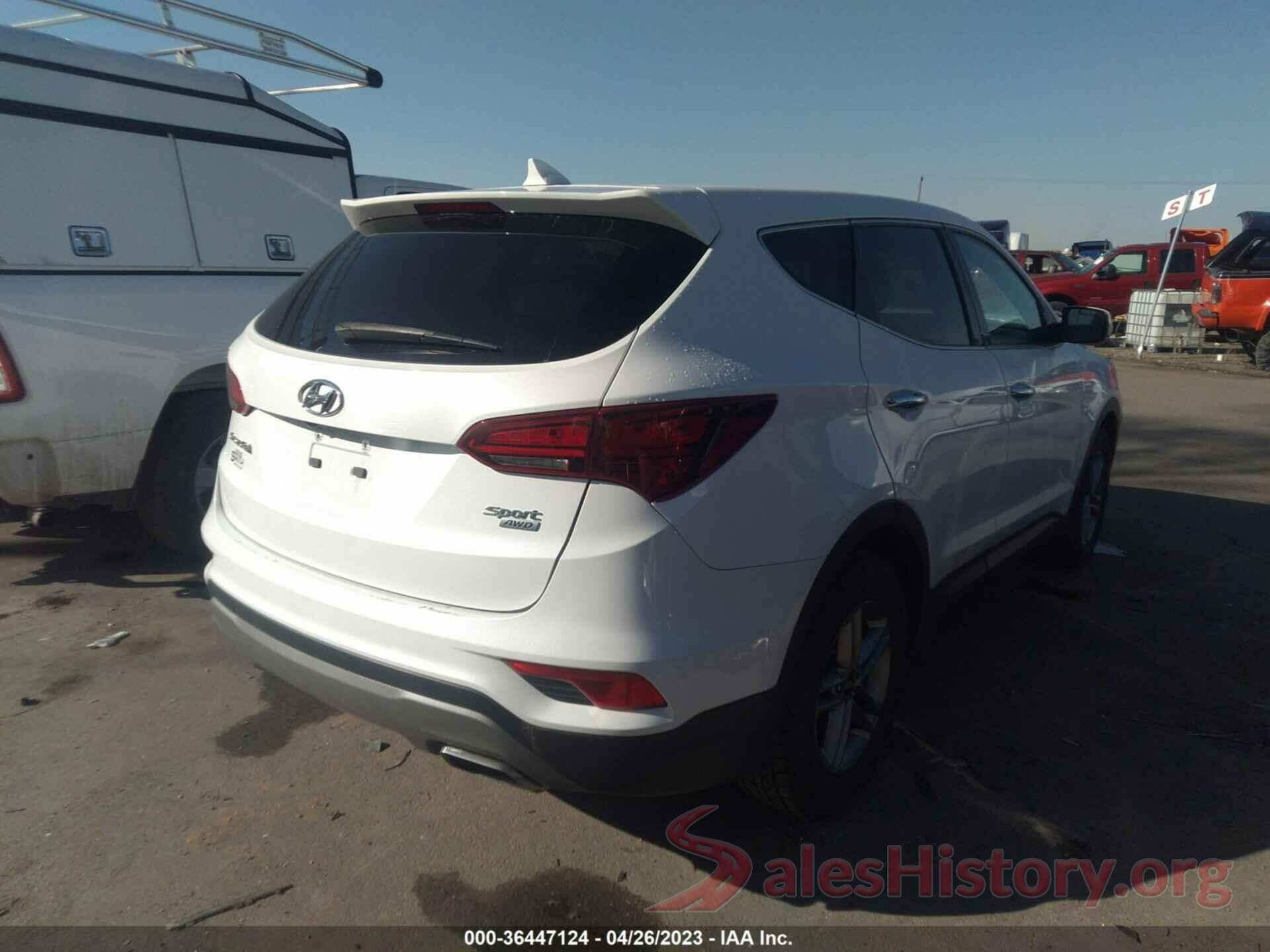 5NMZTDLB6HH031137 2017 HYUNDAI SANTA FE SPORT