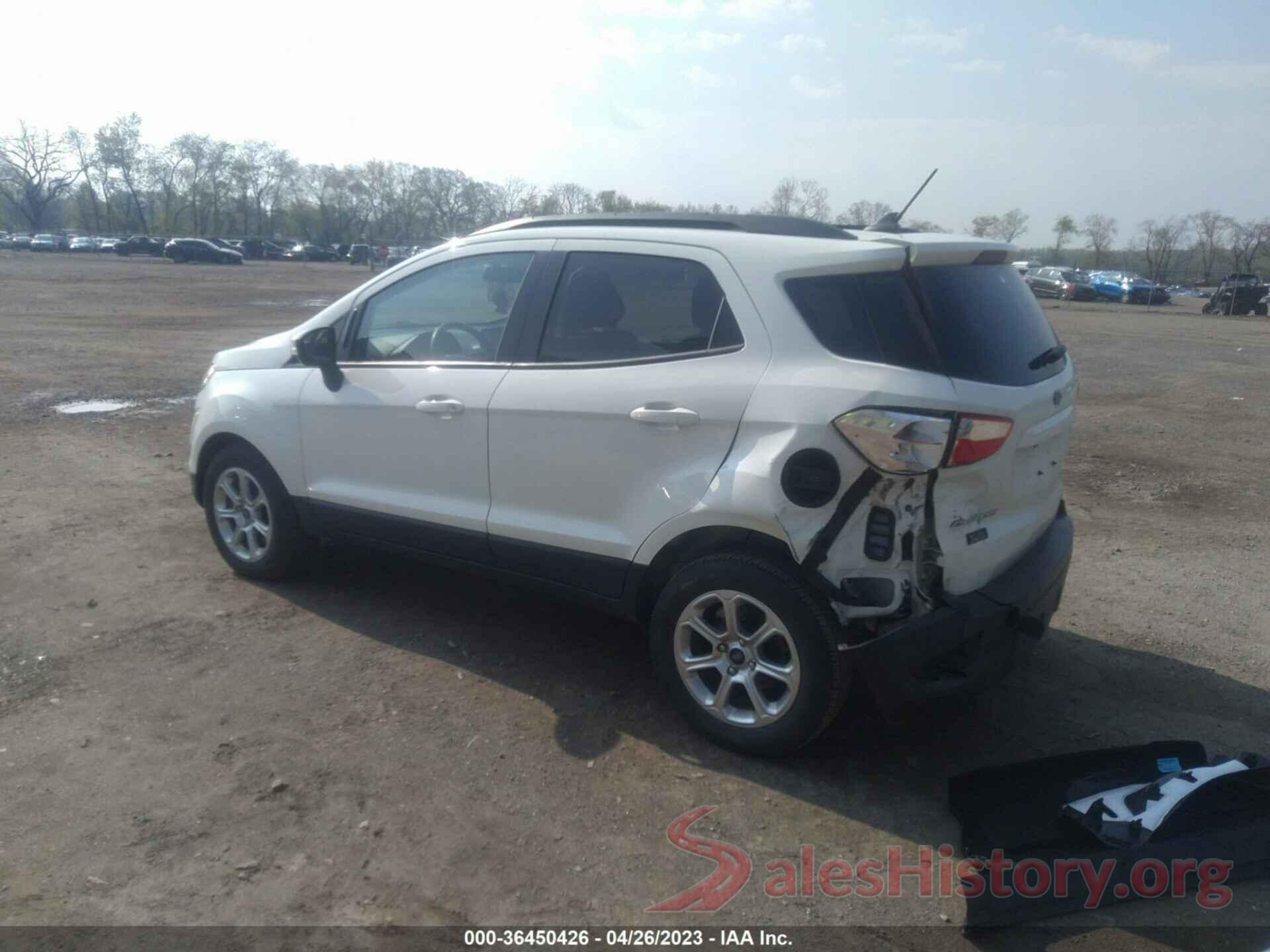 MAJ3S2GE2KC300988 2019 FORD ECOSPORT