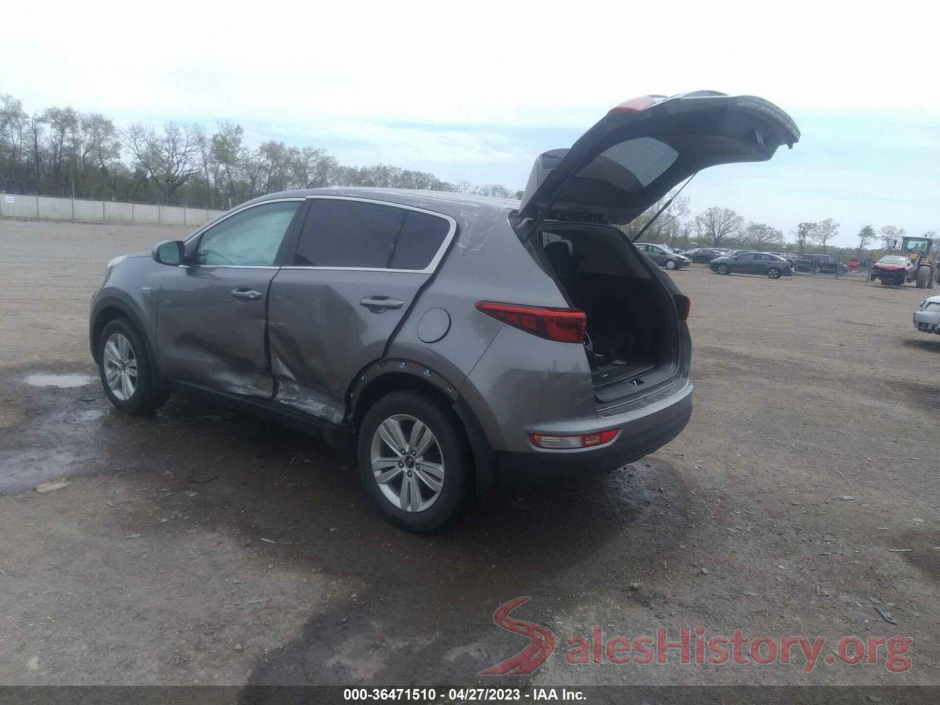 KNDPMCAC1H7282875 2017 KIA SPORTAGE