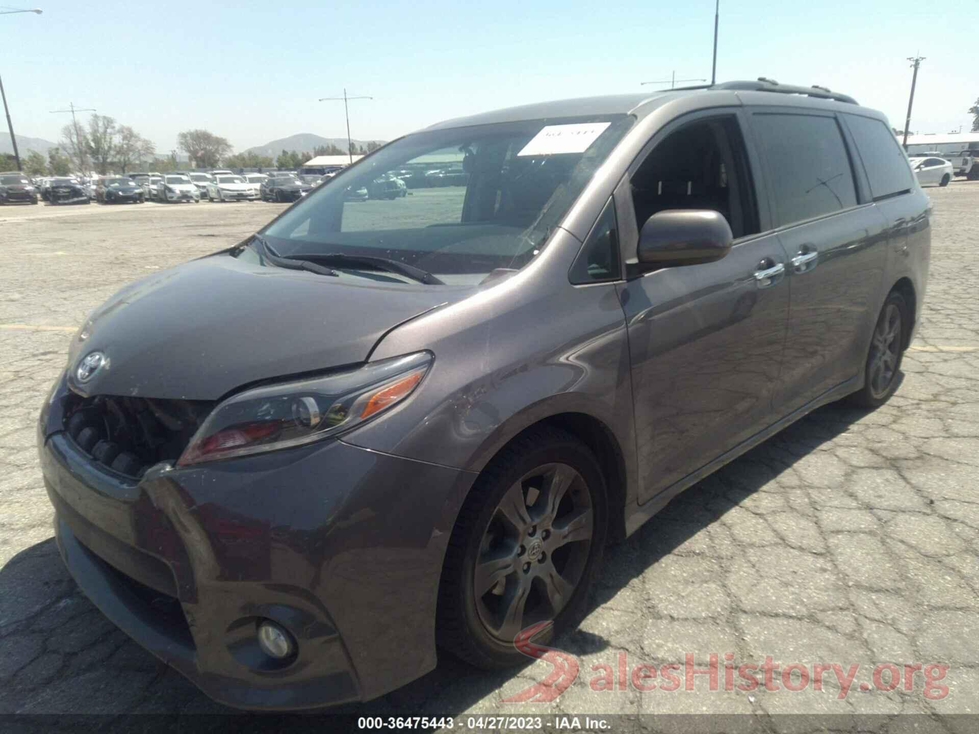 5TDXK3DC8FS546128 2015 TOYOTA SIENNA