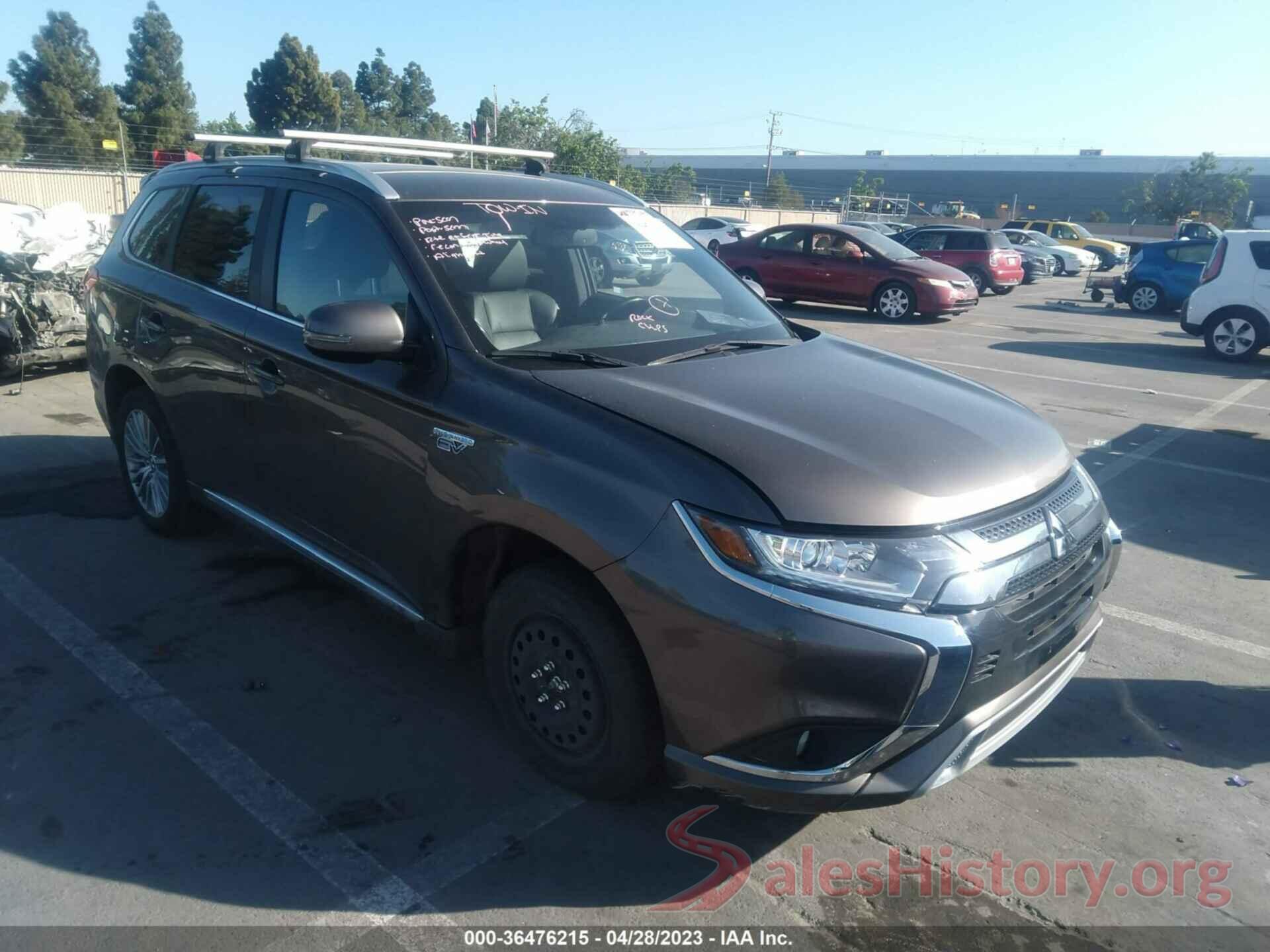 JA4J24A57KZ035465 2019 MITSUBISHI OUTLANDER PHEV