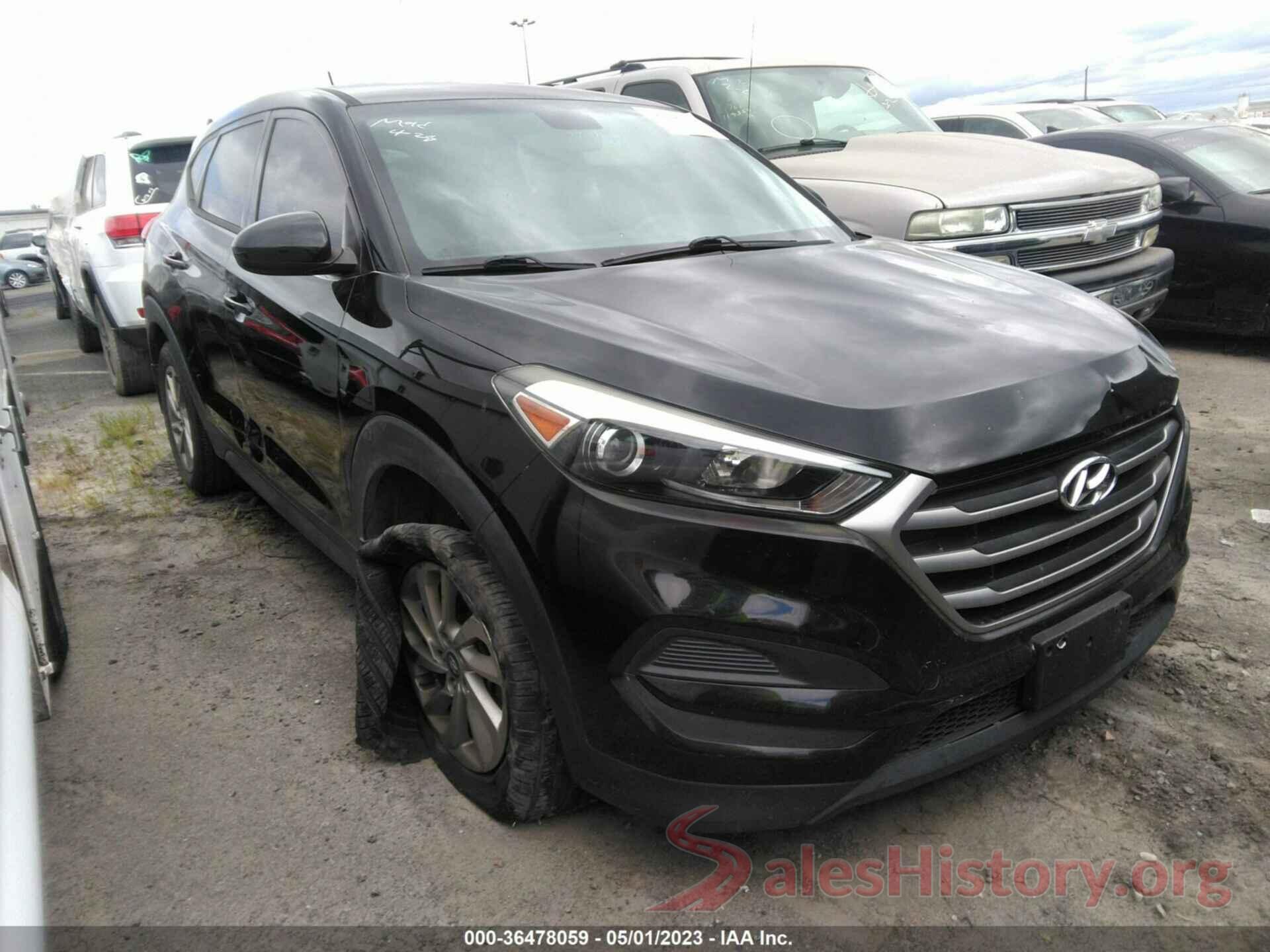 KM8J23A42HU351932 2017 HYUNDAI TUCSON