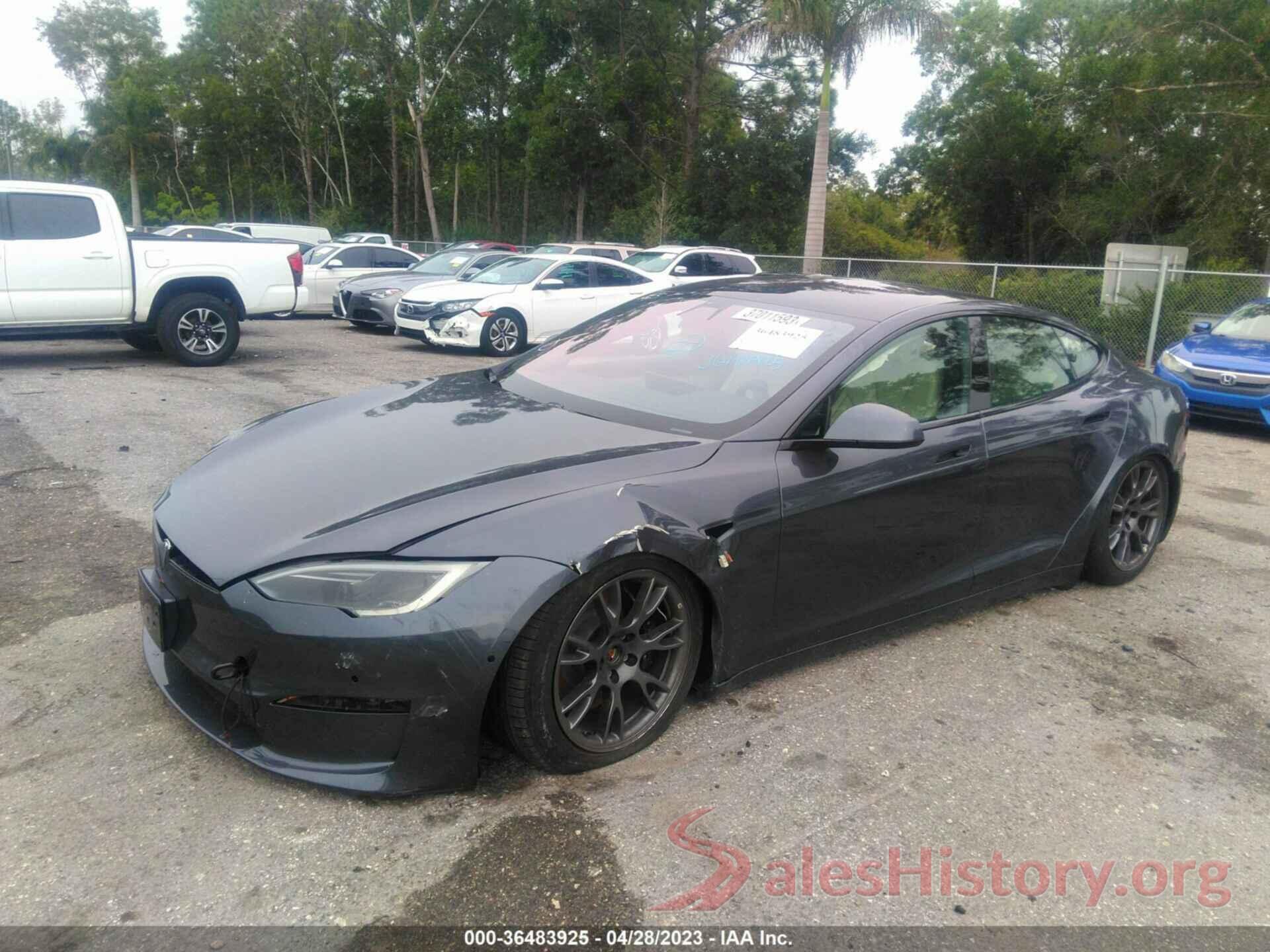 5YJSA1E66NF472625 2022 TESLA MODEL S