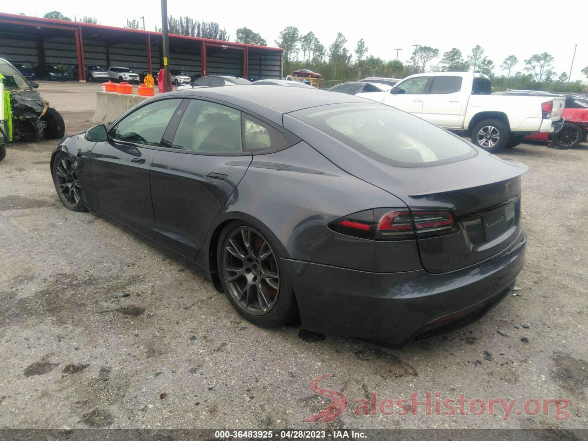 5YJSA1E66NF472625 2022 TESLA MODEL S