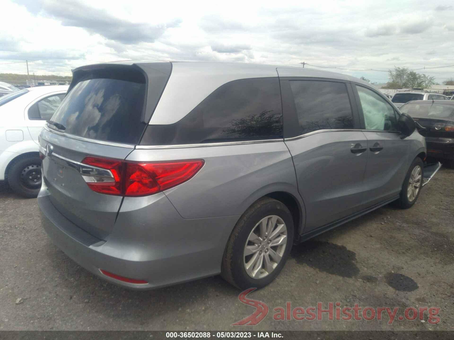 5FNRL6H24LB014786 2020 HONDA ODYSSEY