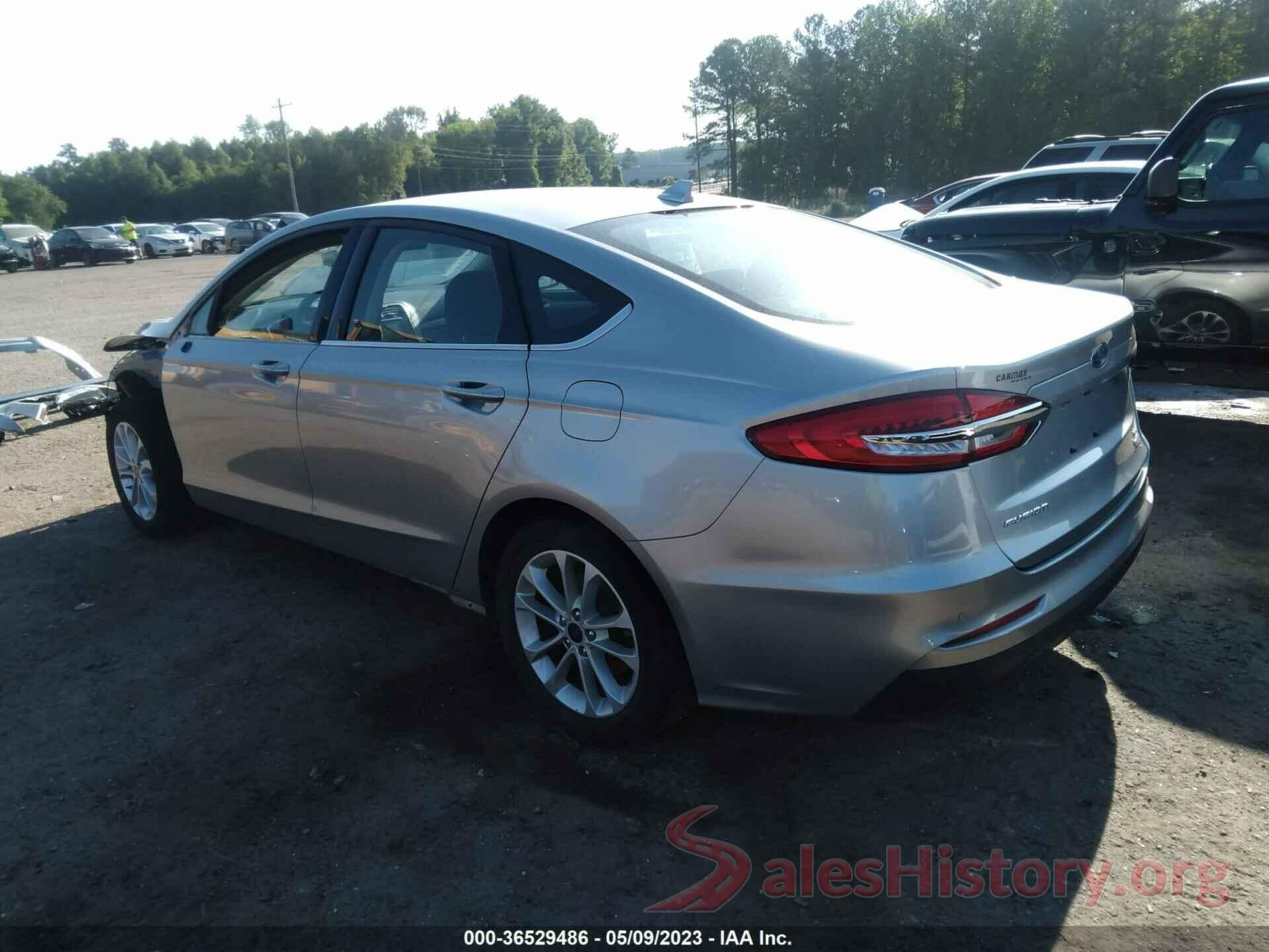 3FA6P0HD2LR160551 2020 FORD FUSION