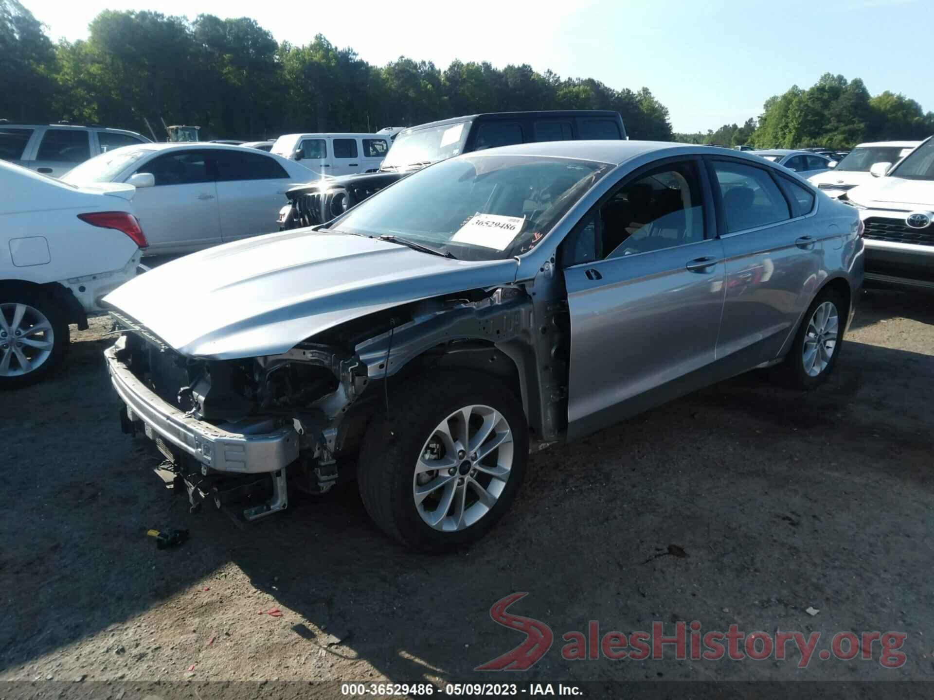 3FA6P0HD2LR160551 2020 FORD FUSION