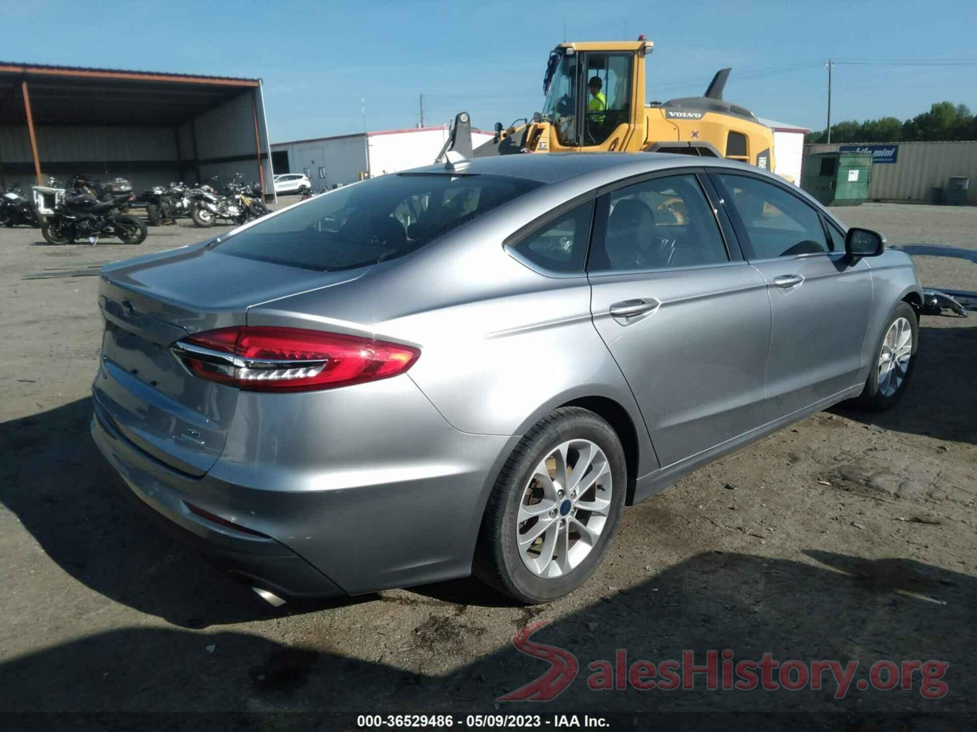 3FA6P0HD2LR160551 2020 FORD FUSION