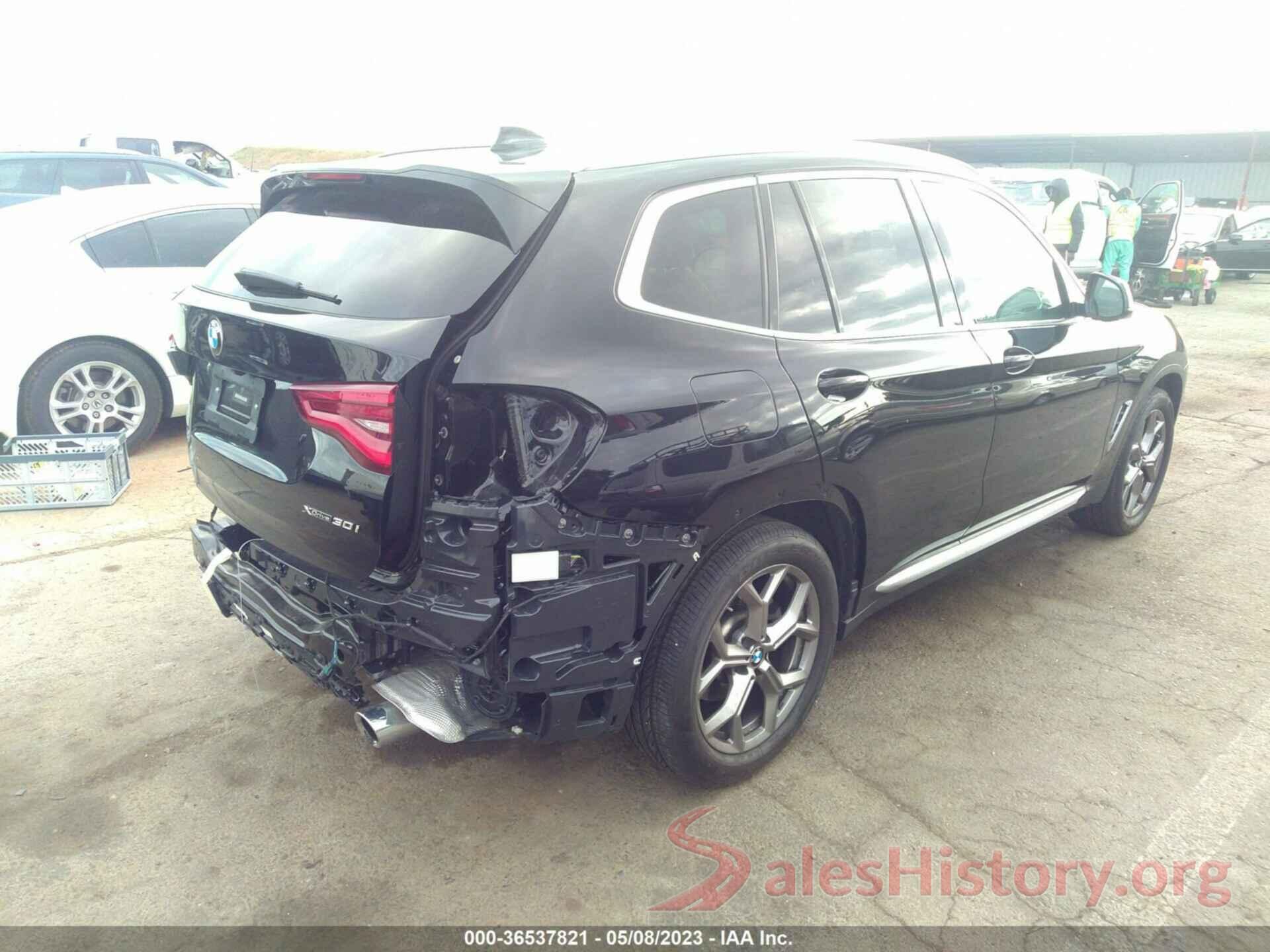 5UXTY5C0XM9F50663 2021 BMW X3