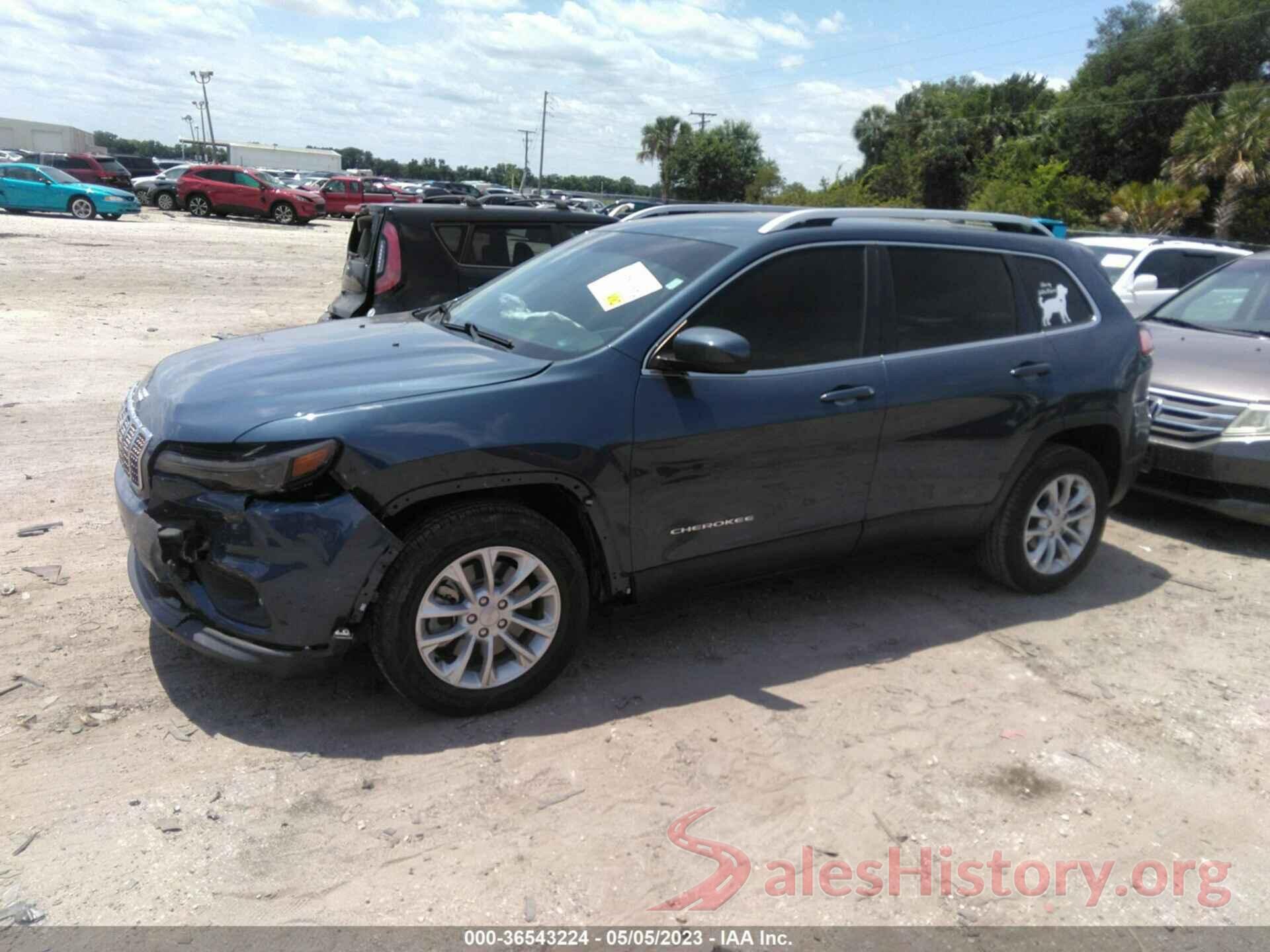 1C4PJLCB7KD454316 2019 JEEP CHEROKEE