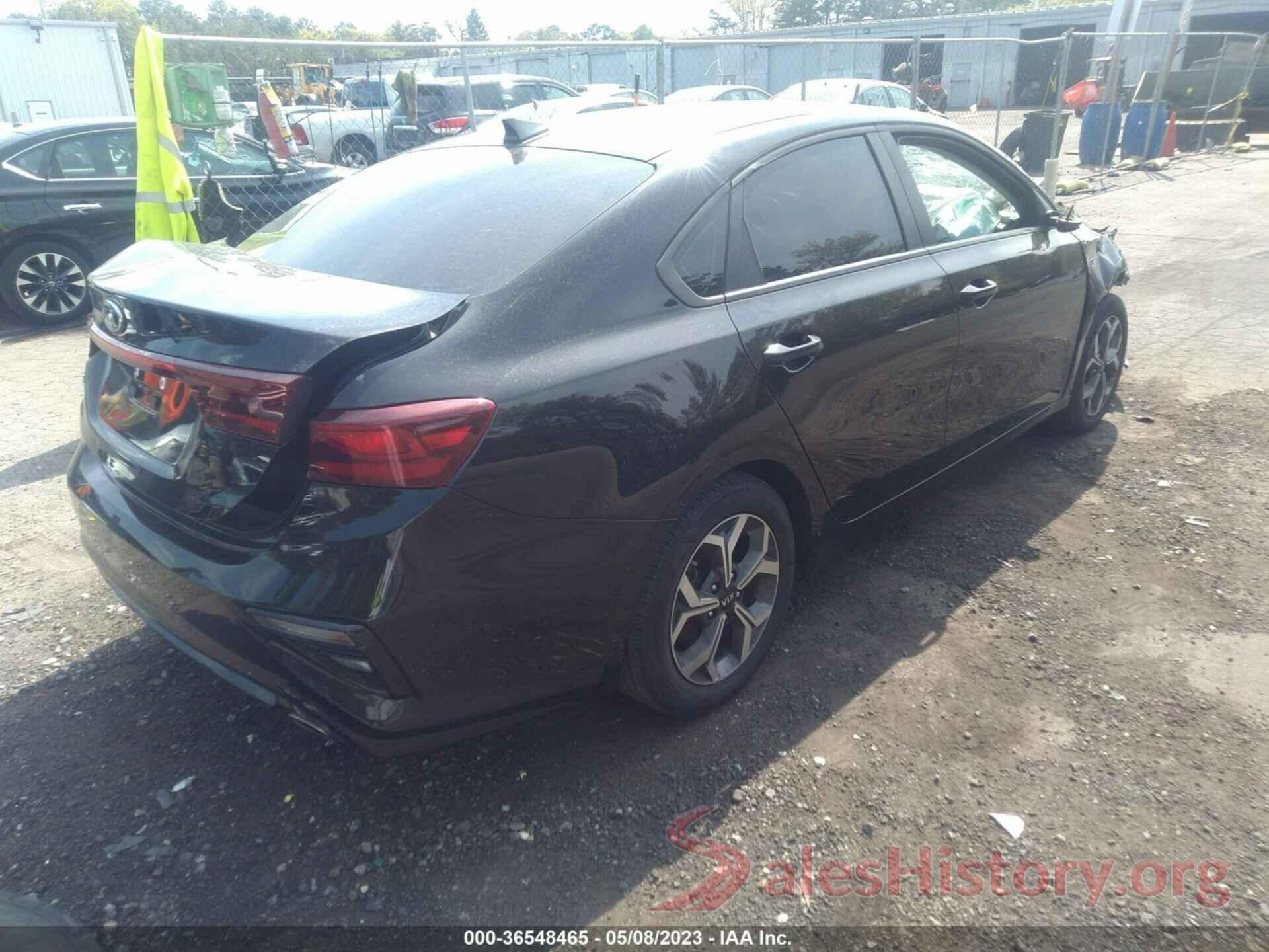 3KPF24AD8LE205400 2020 KIA FORTE