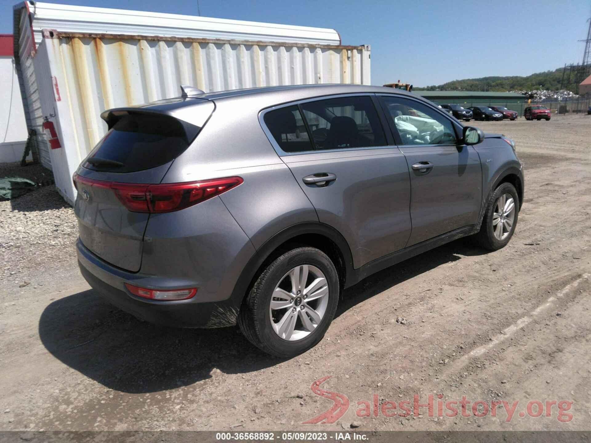 KNDPMCAC4J7448229 2018 KIA SPORTAGE