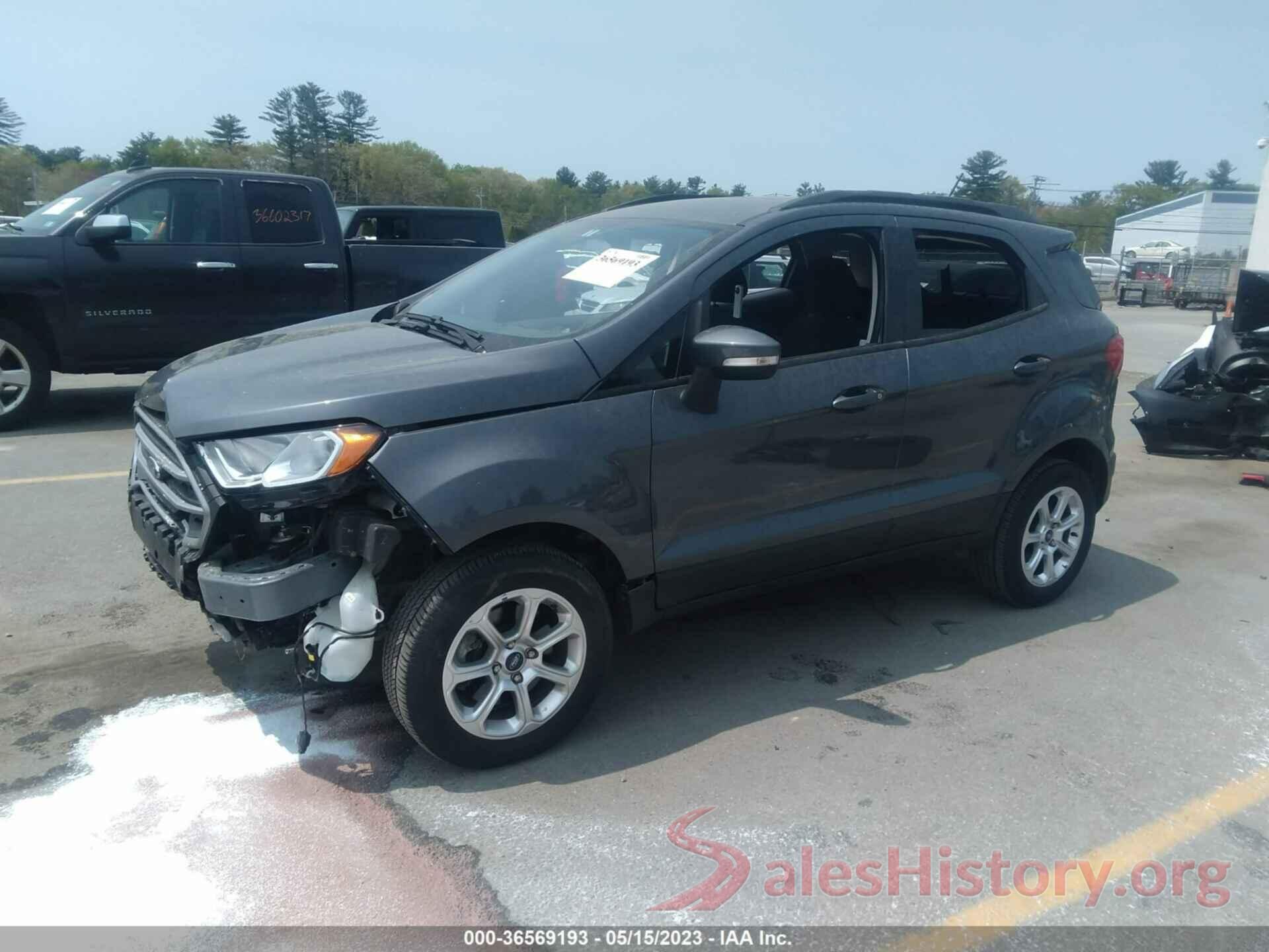 MAJ6S3GL9KC284306 2019 FORD ECOSPORT